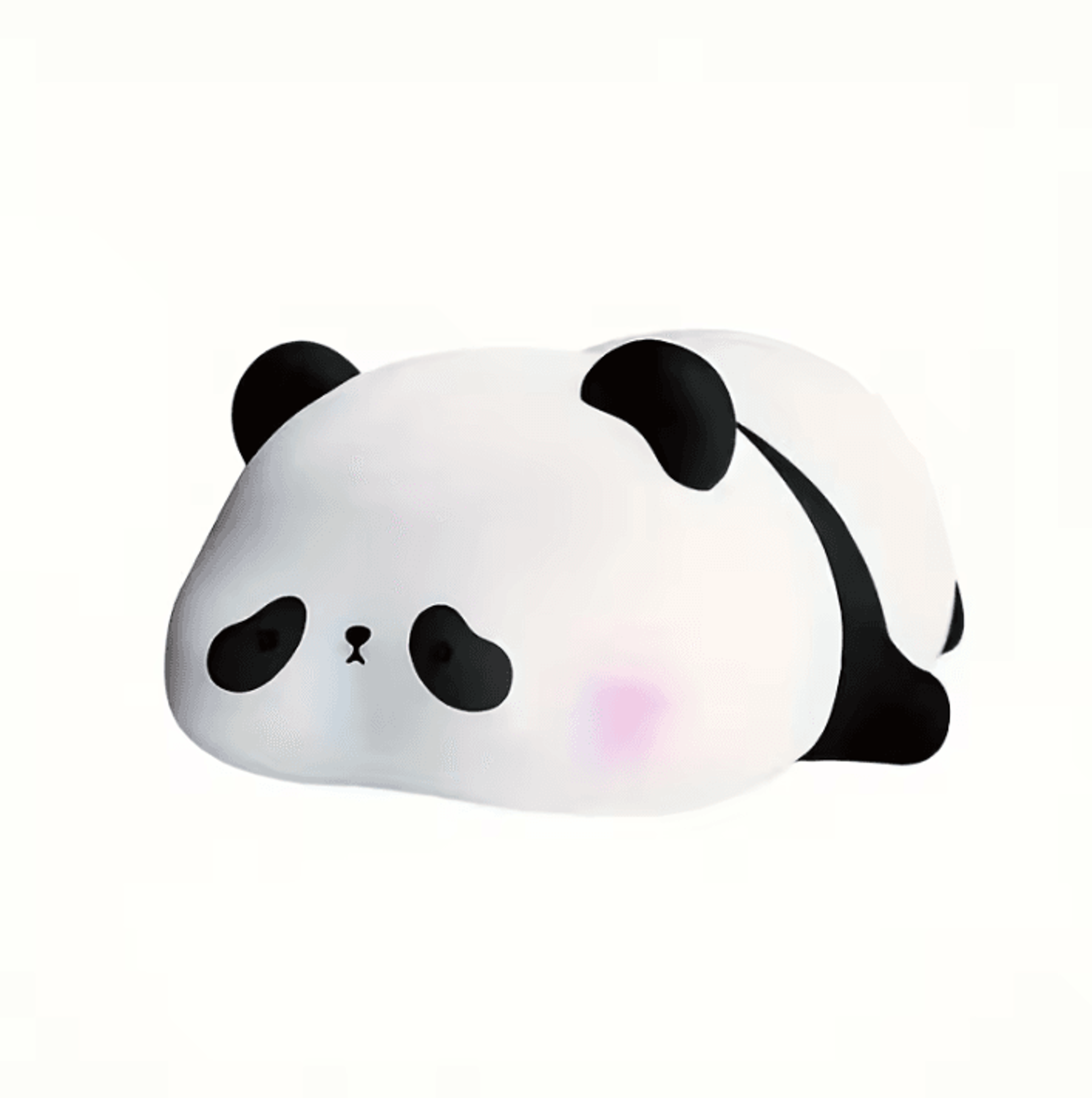 Rechargeable Panda Night Light With Timer Cute LED Bedside Lamp 1