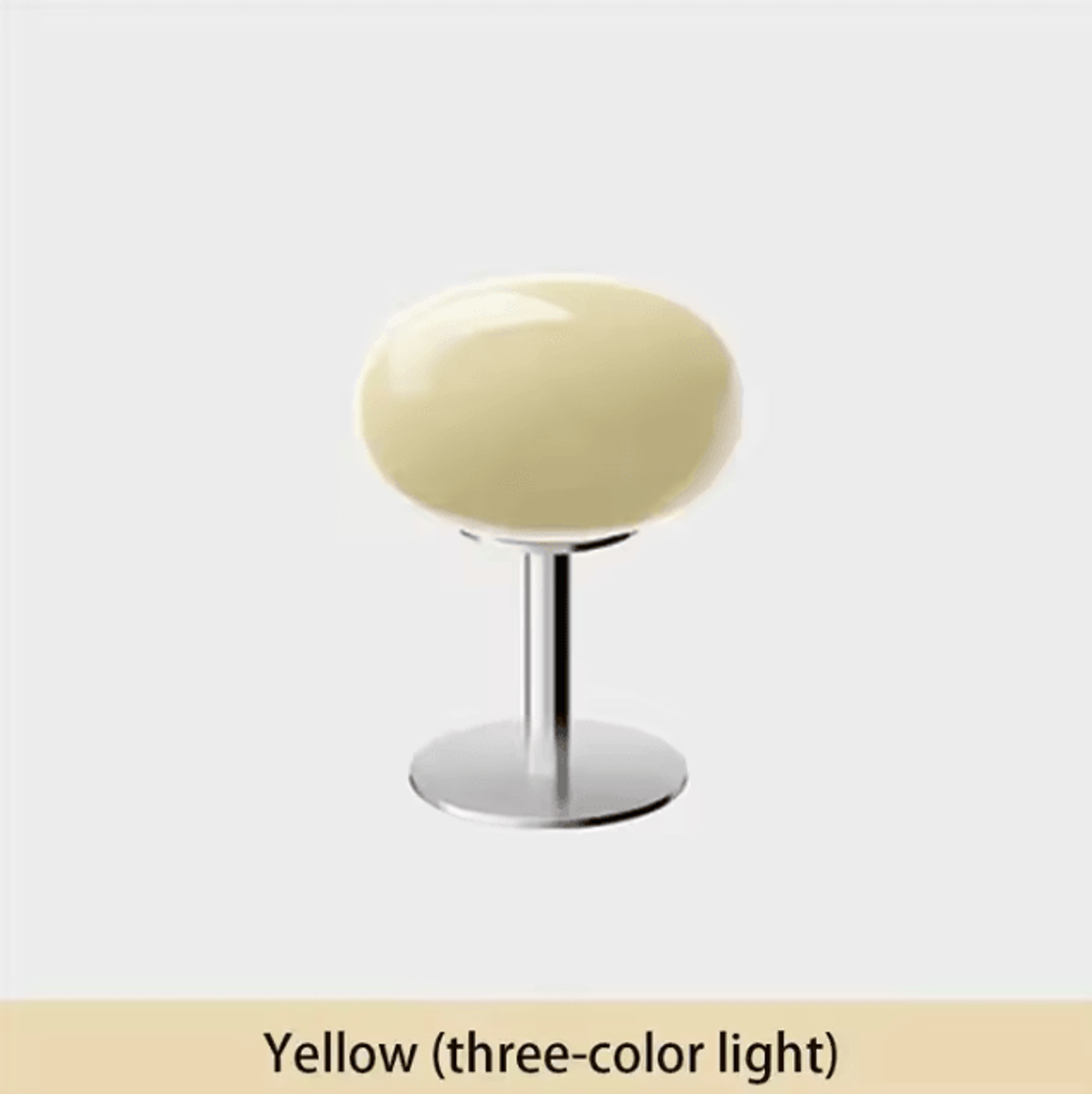Lollipop Glass Table Lamp Retro Cream Style Bedside Standing Light 4