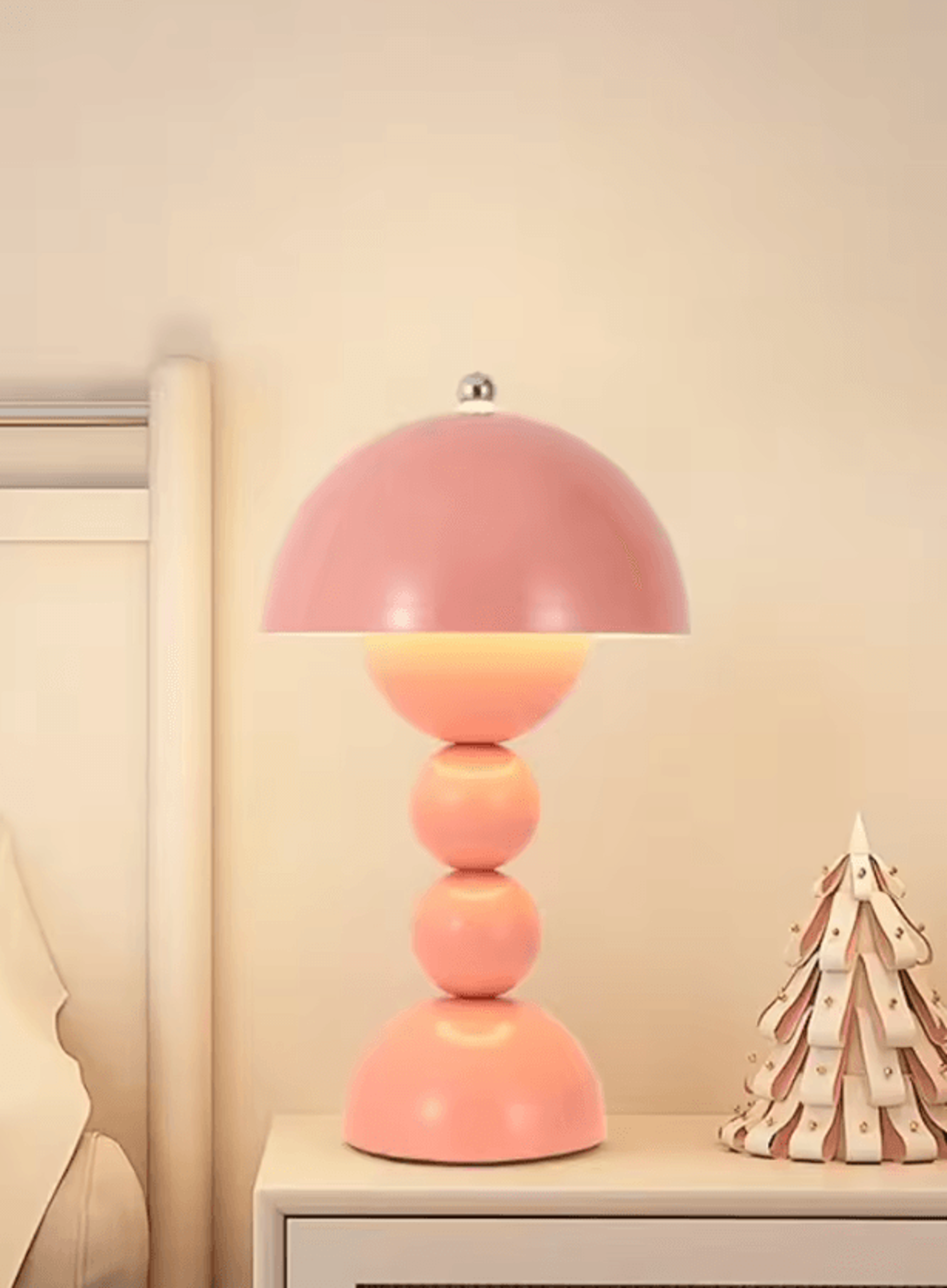 Nordic LED Table Lamp Touch Control 3 Color Stepless Dimmable Desk Light 4