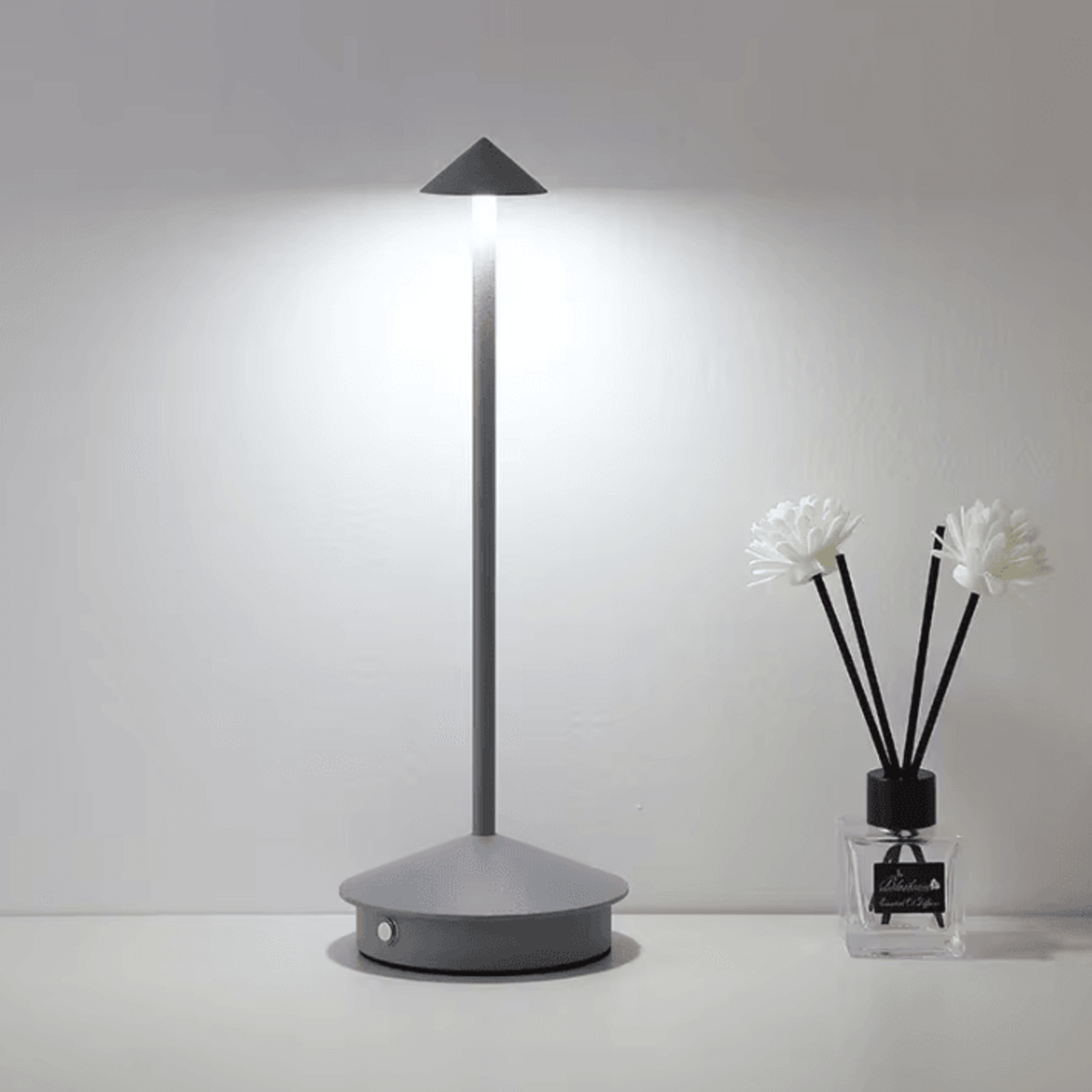 Rechargeable Touch LED Table Lamp Modern Dining  Bedside Decorative Light 5