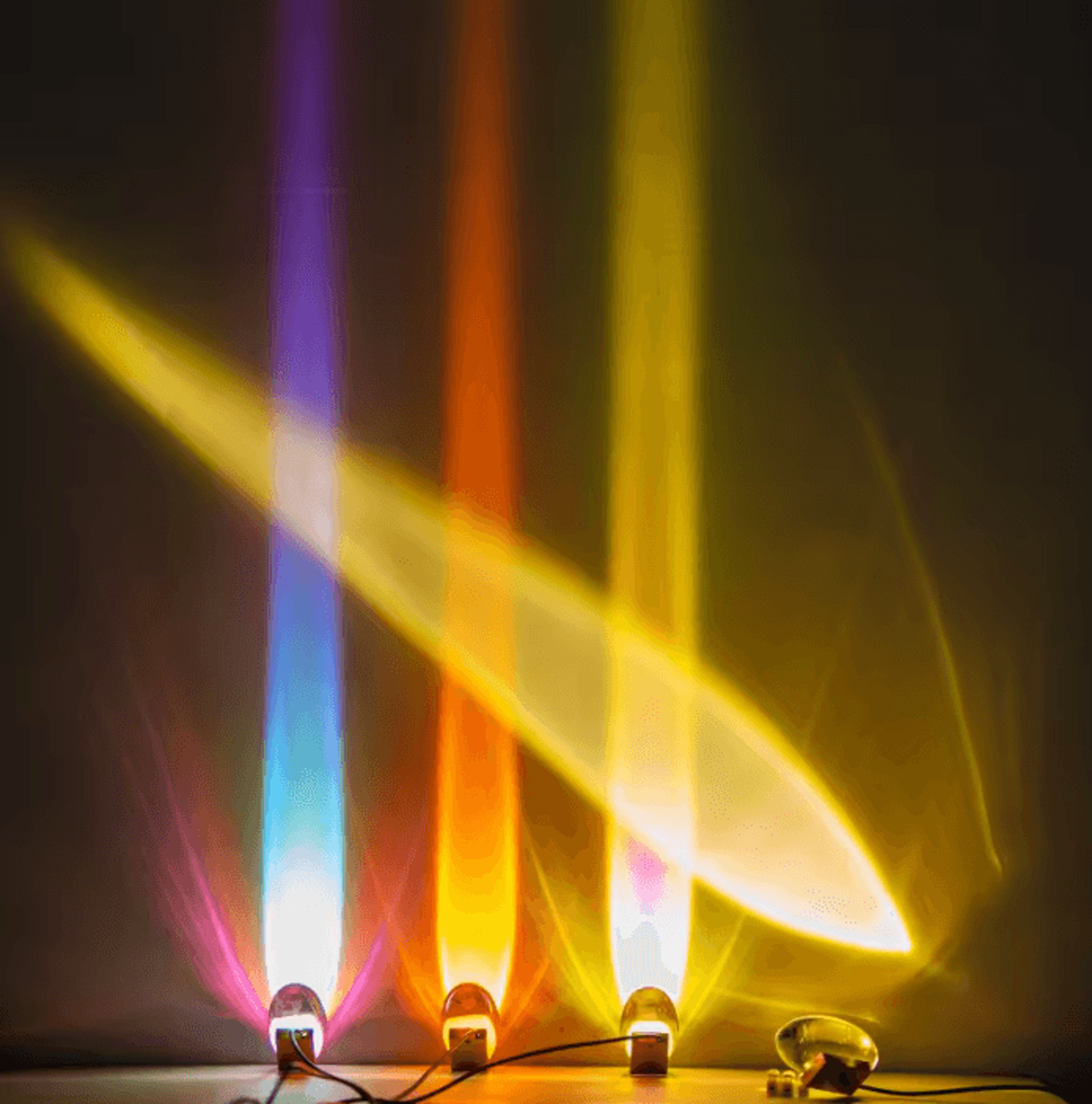 Crystal Egg LED Table Lamp 4 Color Decorative Bedside Night Light 2