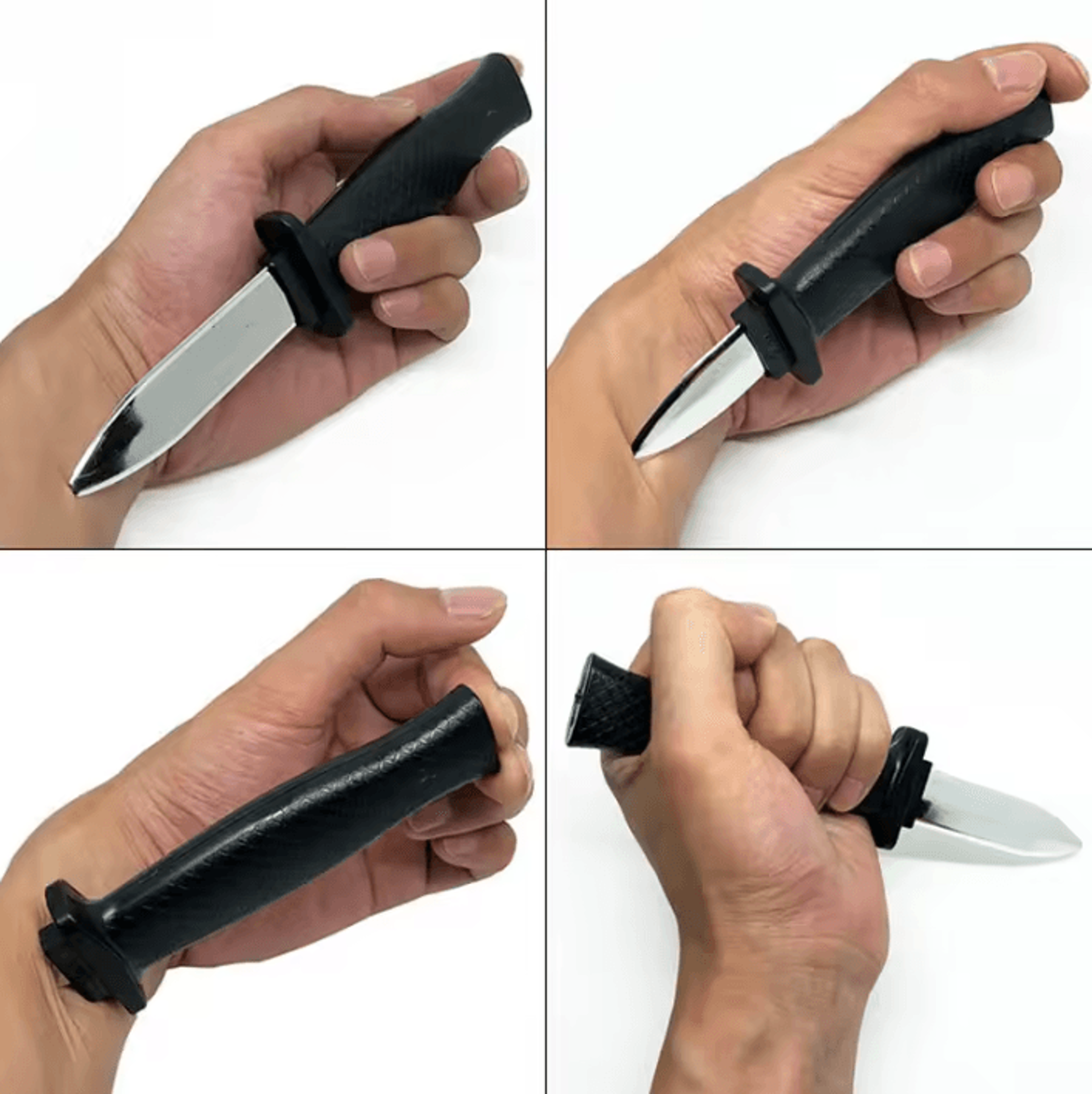 Retractable Fake Knife Halloween Prank Toy Safe Costume Prop 2