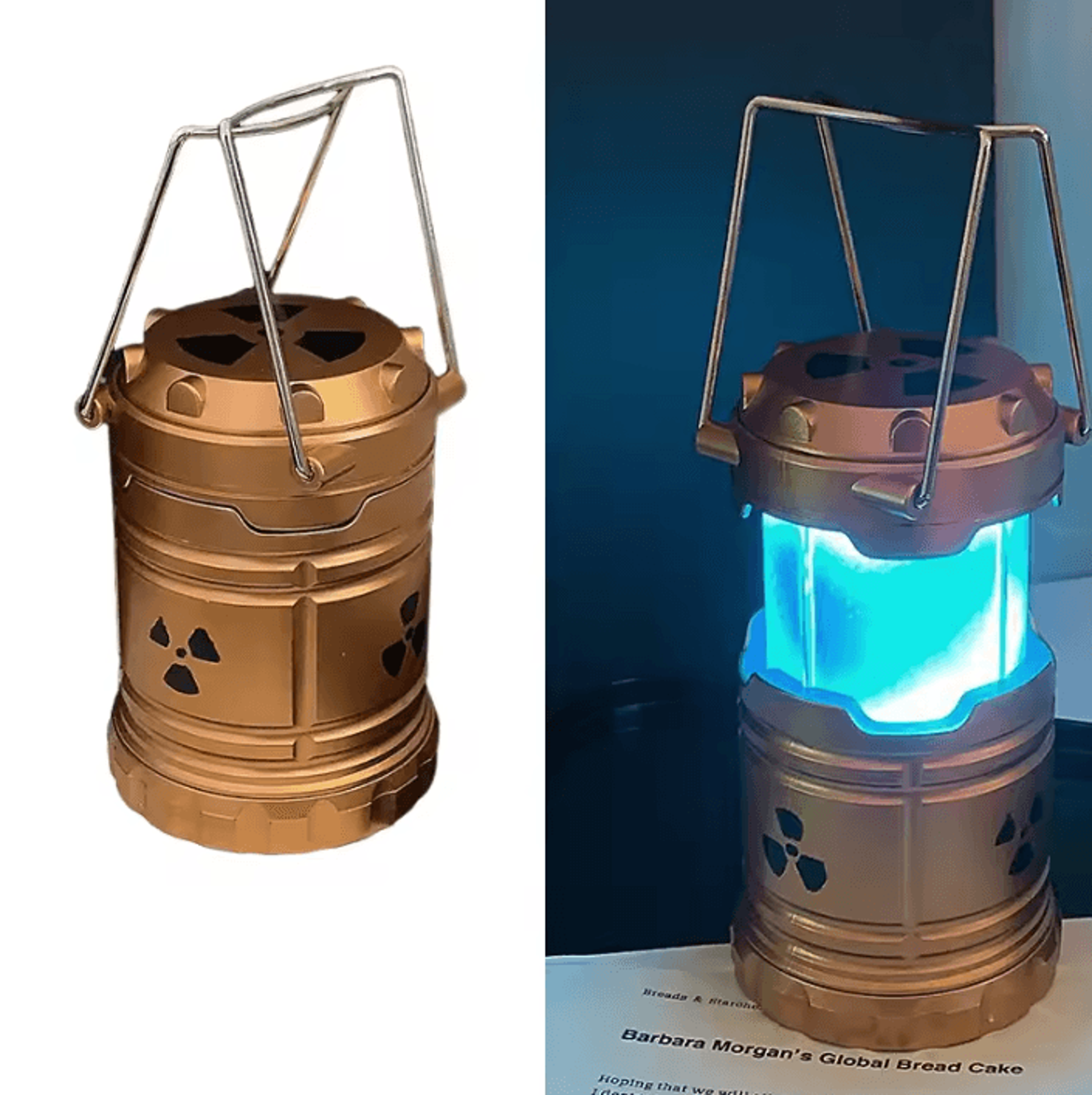Mini Nuclear Reactor Lantern  Nuclear Reactor Lantern LED Night Light For Camping  Home Decor 5