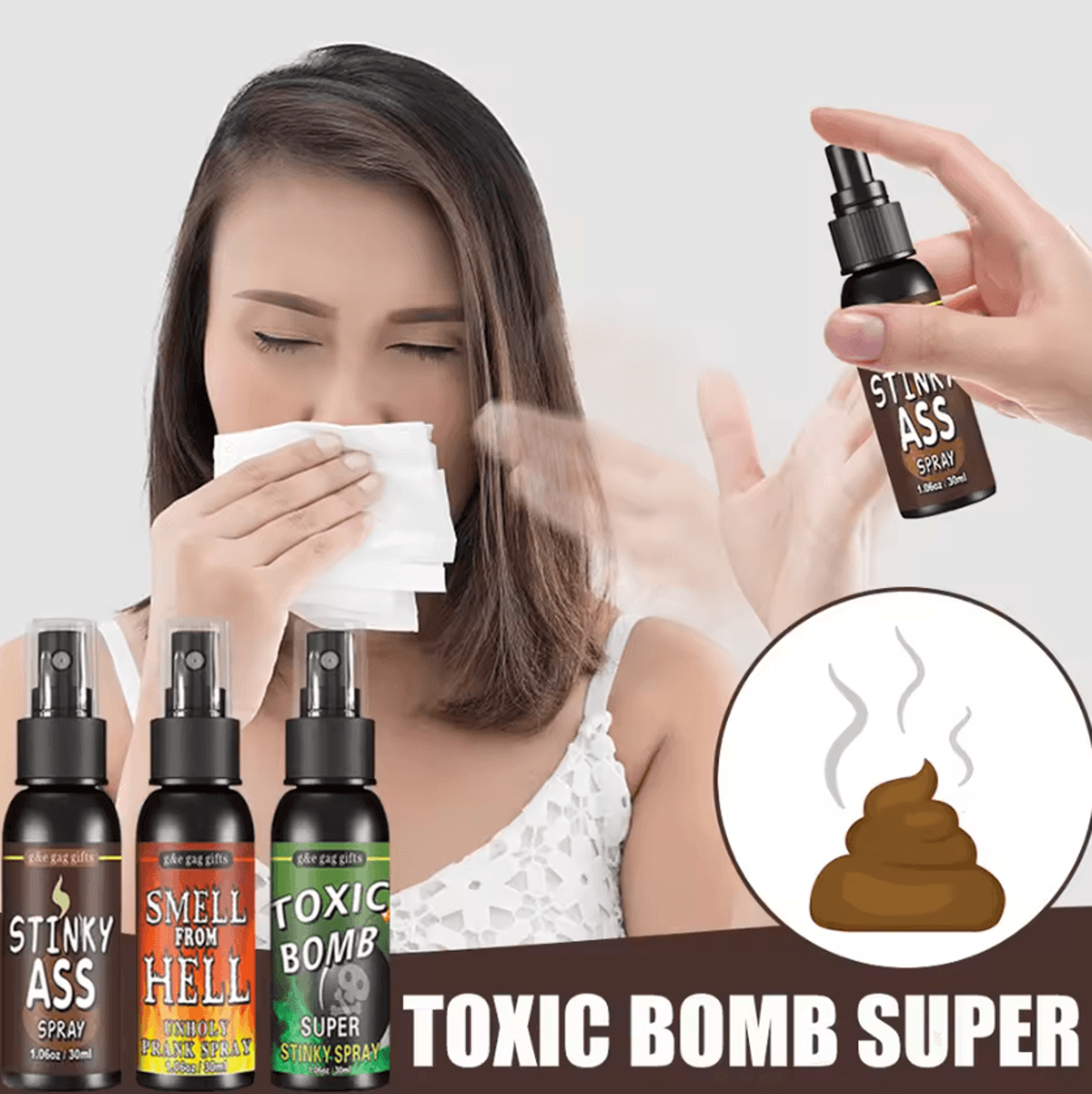 30ml Ultimate Fart Spray  Fart Spray Stink Bomb Prank For Halloween  Party Gags 1