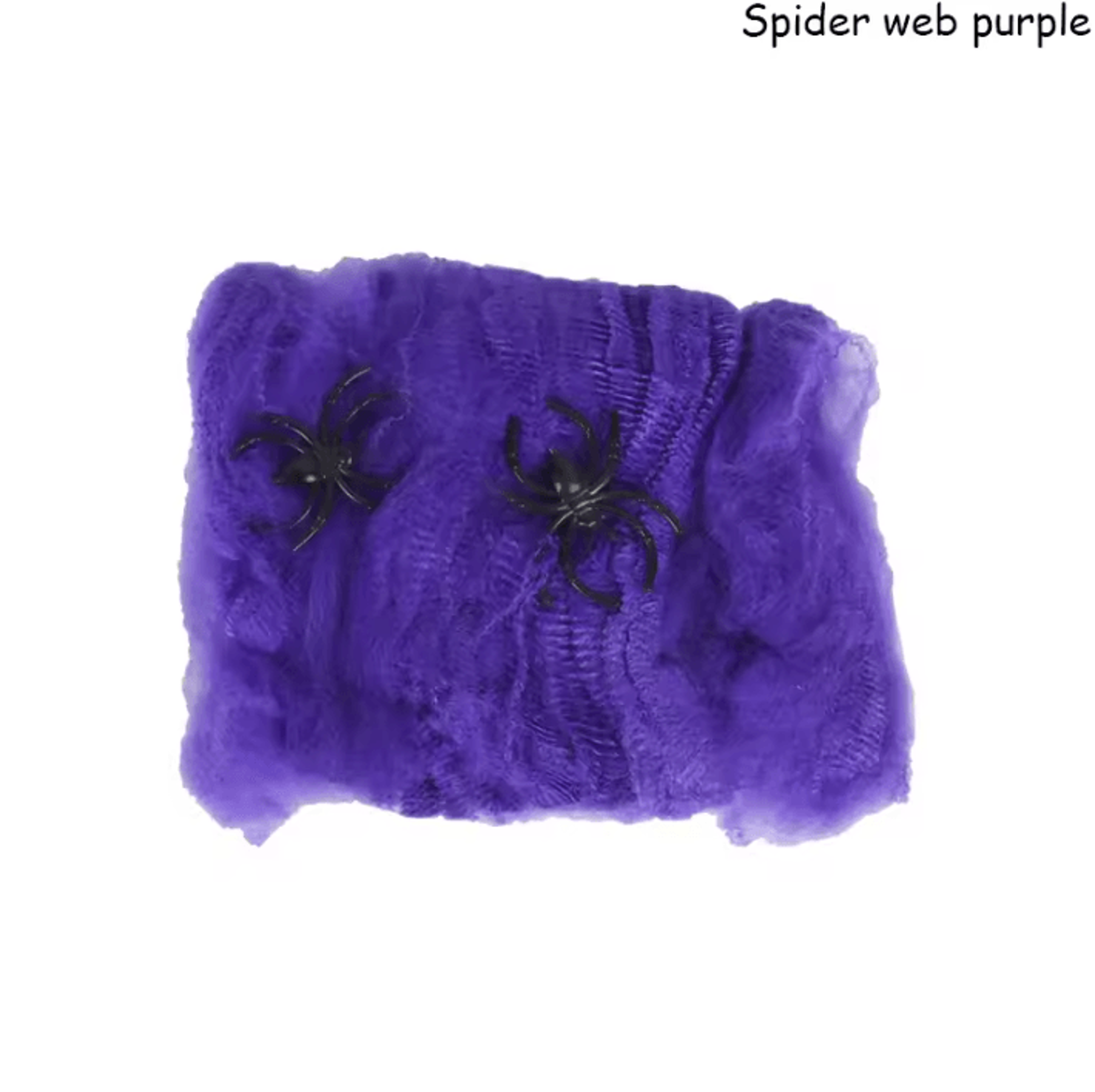Stretchy Artificial Spider Web  Halloween Spider Web Decoration For Haunted Houses  Party Displays 5
