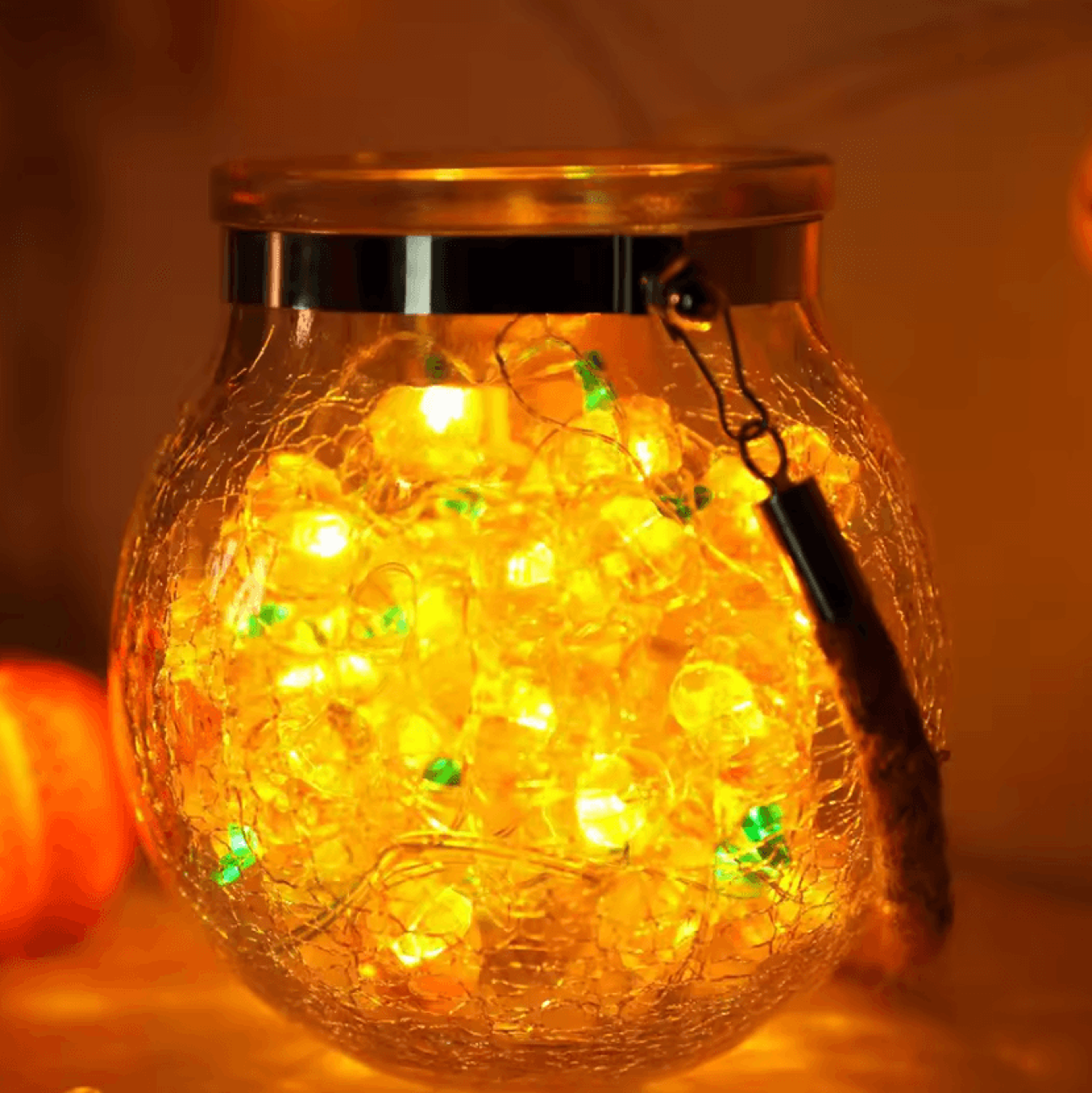 Pumpkin  Eyeball LED String Lights  Halloween LED String Lights USB Decorative Lights For Home  Par 3