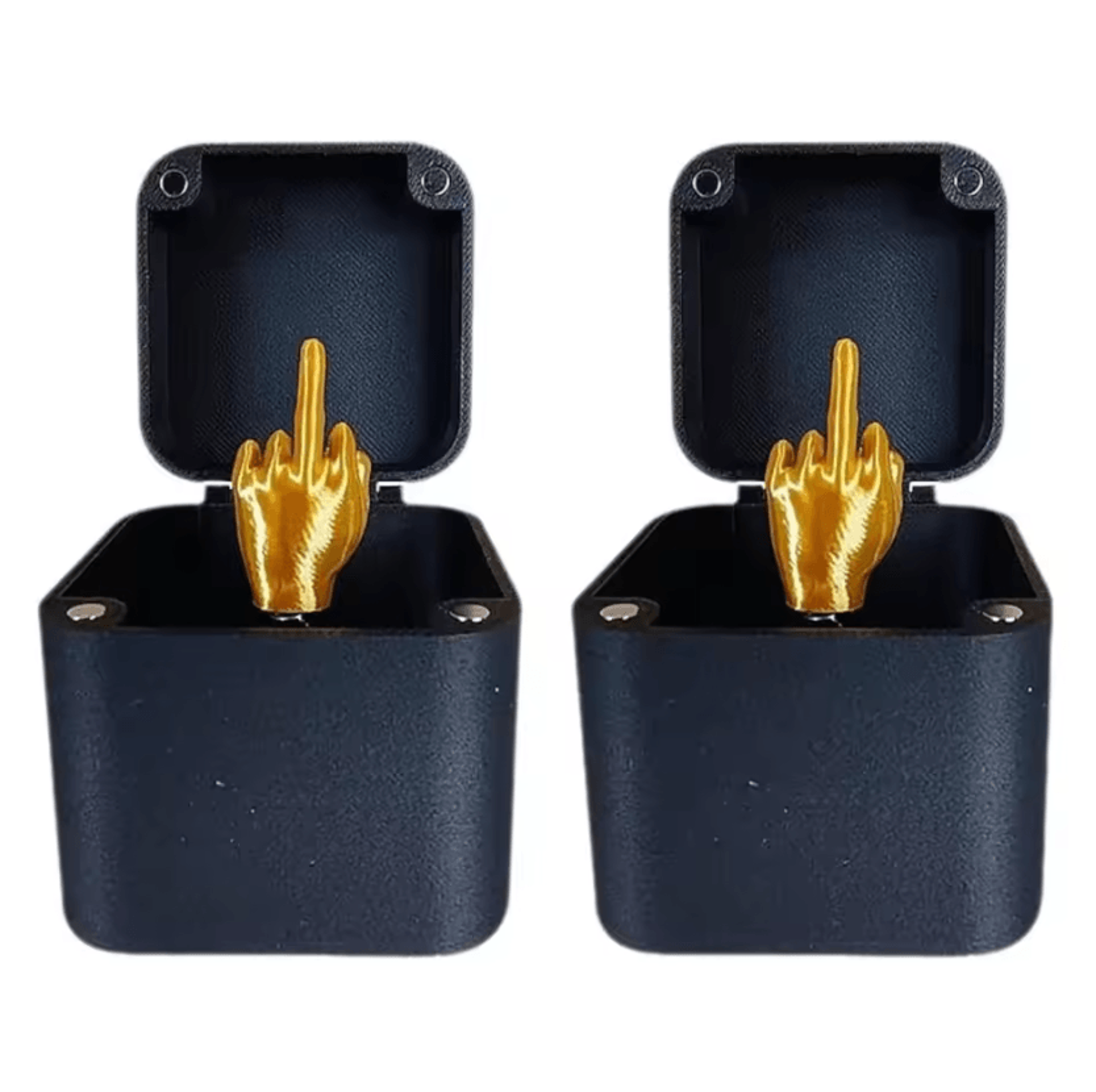 Middle Finger Surprise Box  Prank Gift Box Funny Desk Toy  Novelty Gag Gift 5