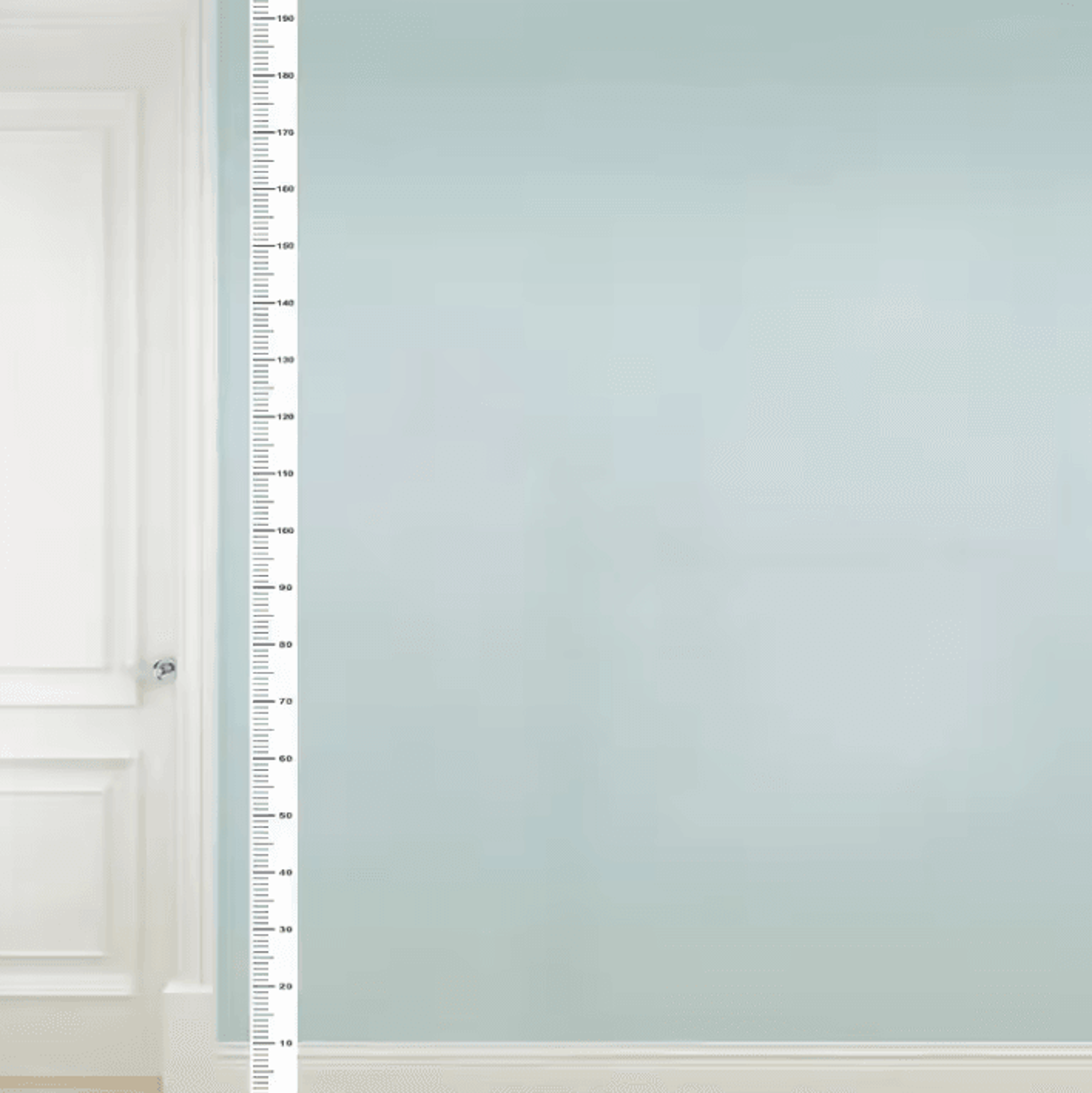 2M Kids Height Growth Chart Wall Sticker  Height Measurement Chart Writeable  Removable Room Decor 5