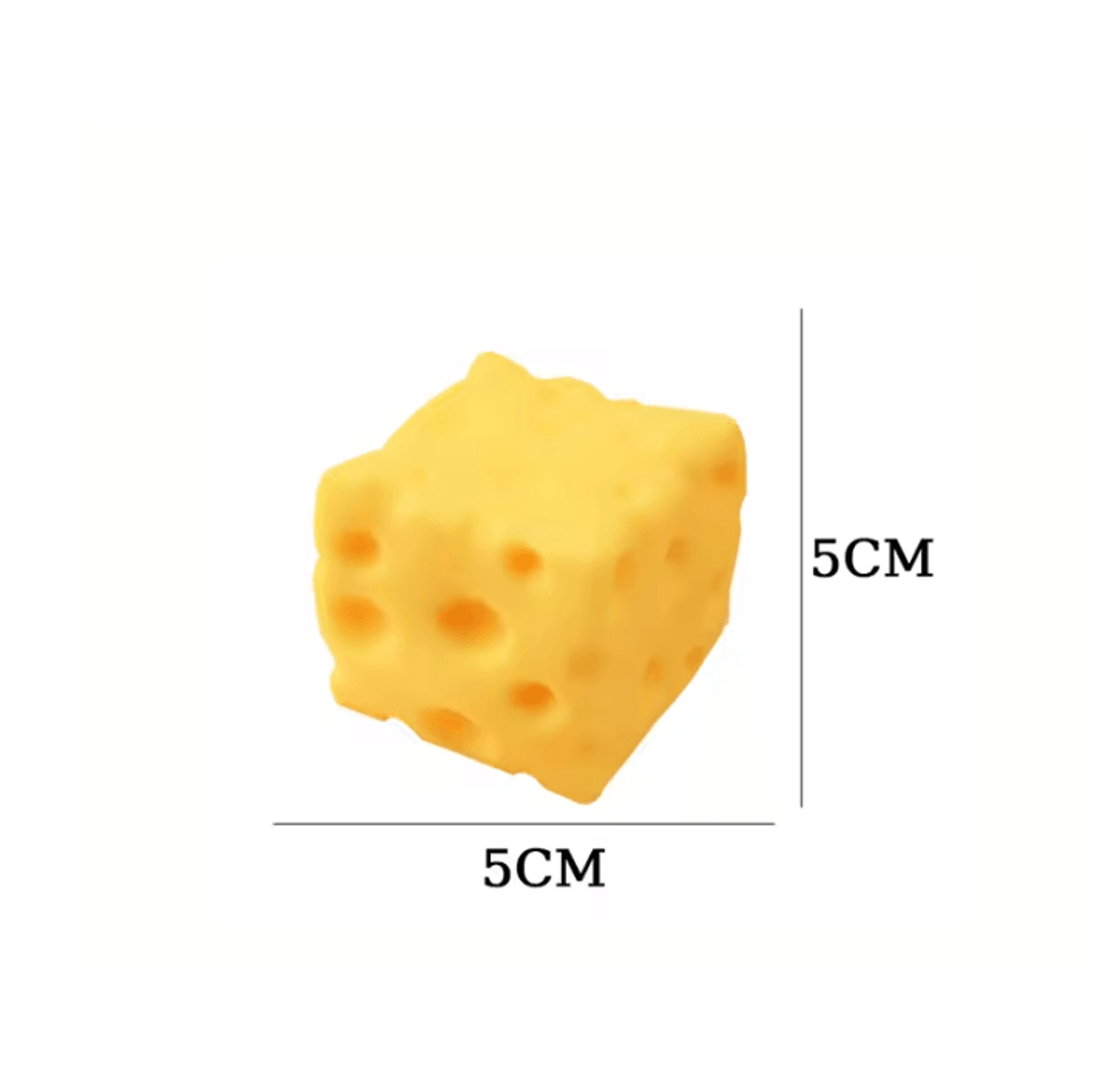 Giant Cheese Squishy Toy  Slow Rebound Squeeze Fidget Toy 5711cm 3