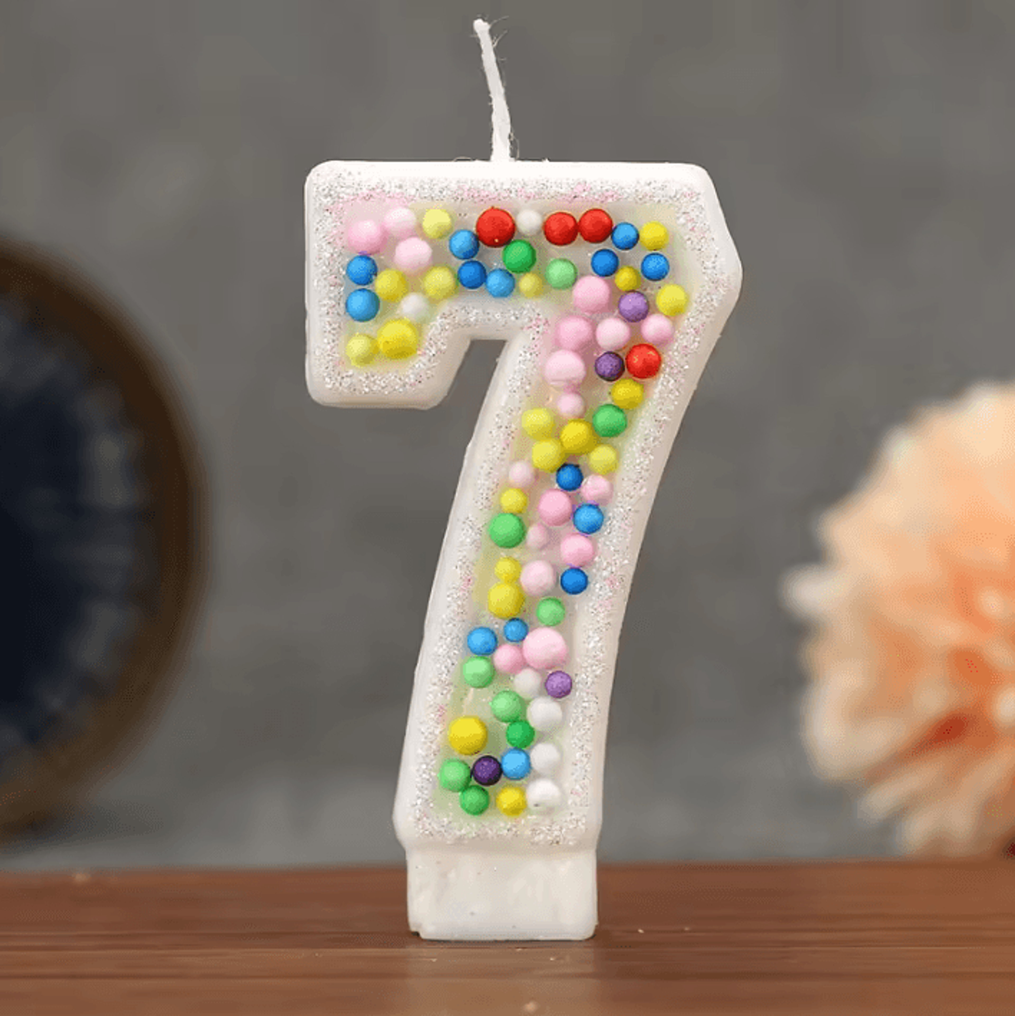 Colorful Ball Number Birthday Candles 09  Creative Cake Topper 8