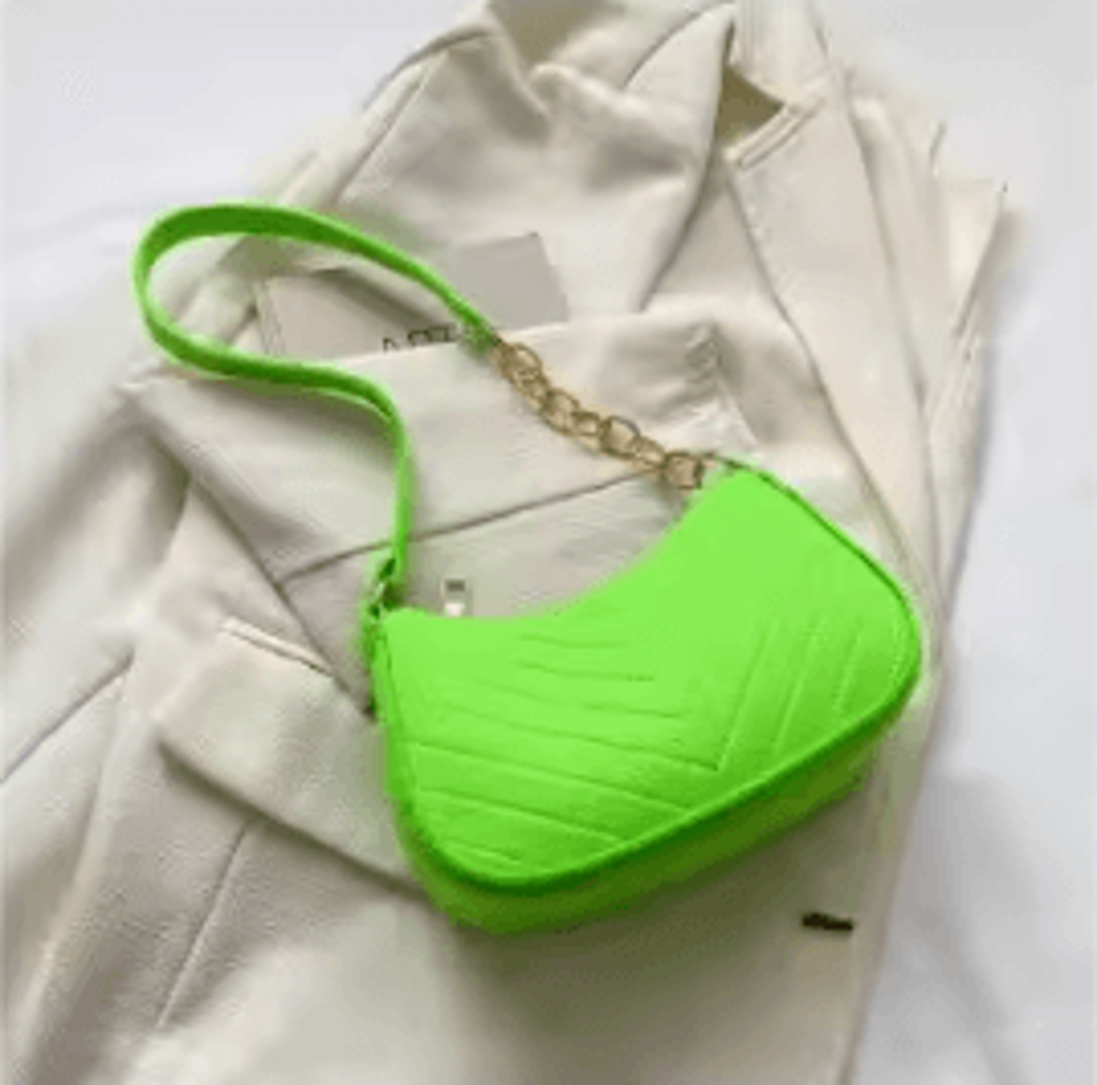 Womens Mini Felt Crescent Shoulder Bag  Chic Underarm Saddle Purse 9