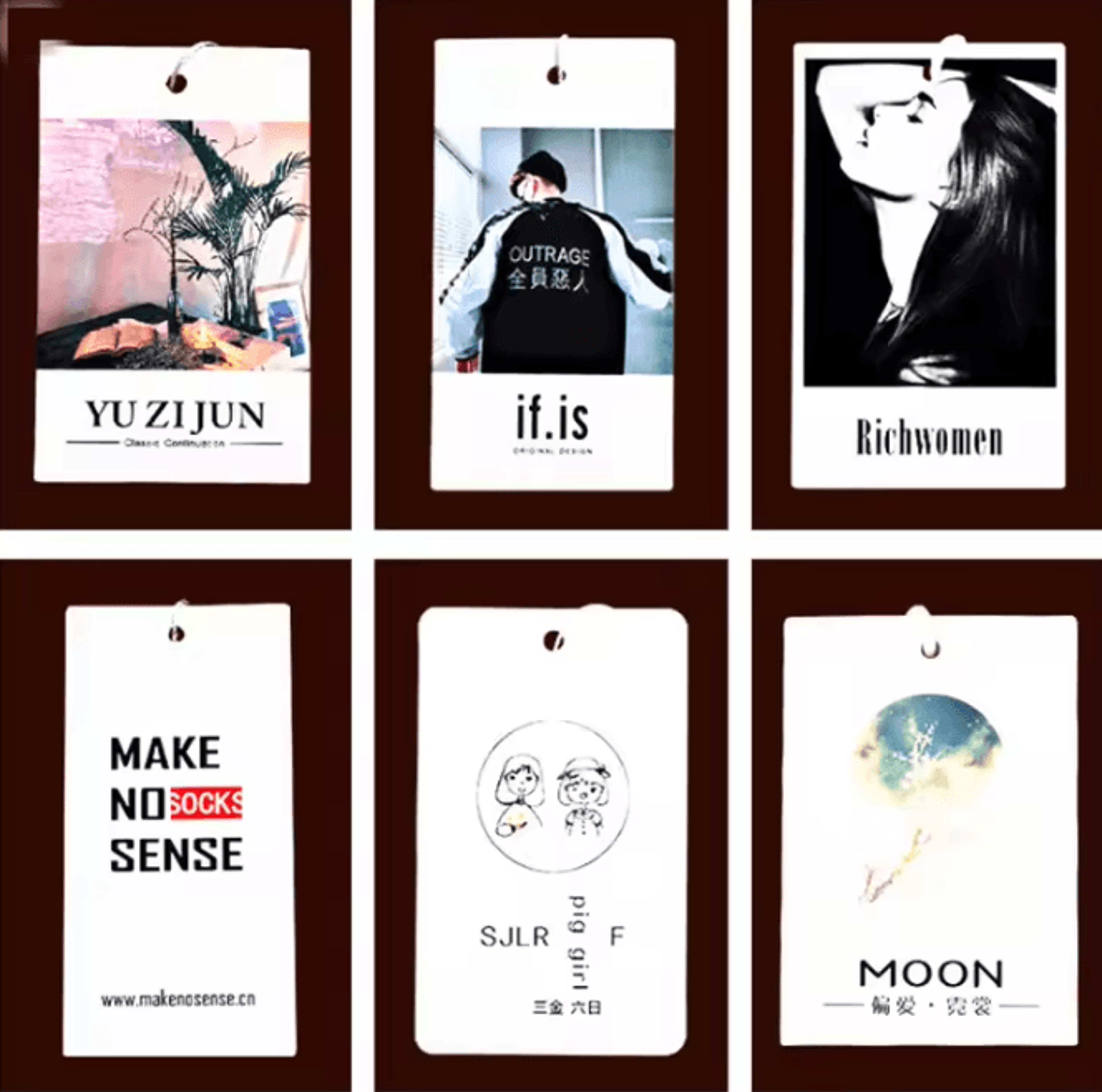 Custom Logo Packaging Set  Printed Pouches Labels Tags And Stickers 1