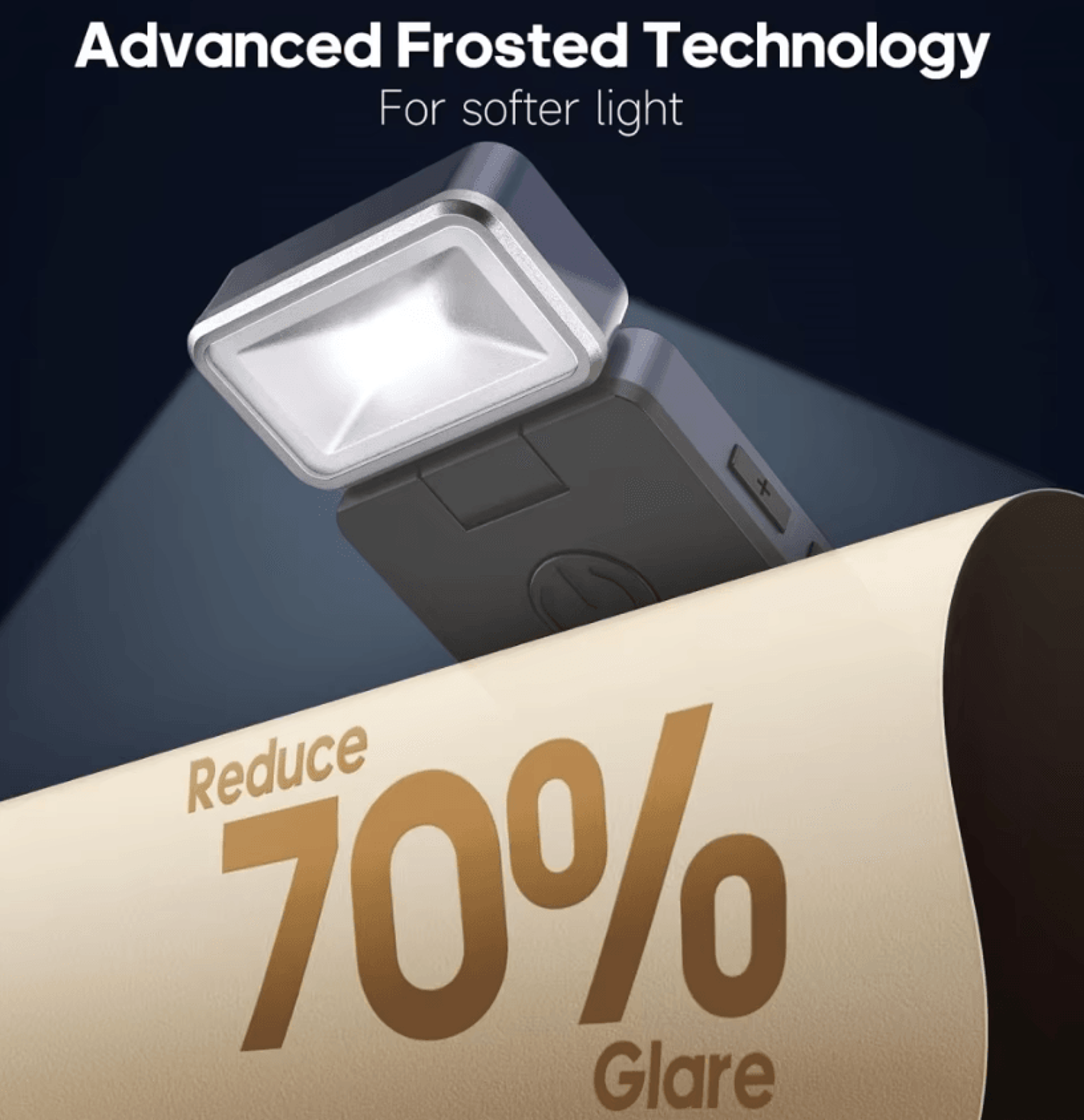 USB Rechargeable Mini LED Book Light  Portable ClipOn Reading Lamp 2