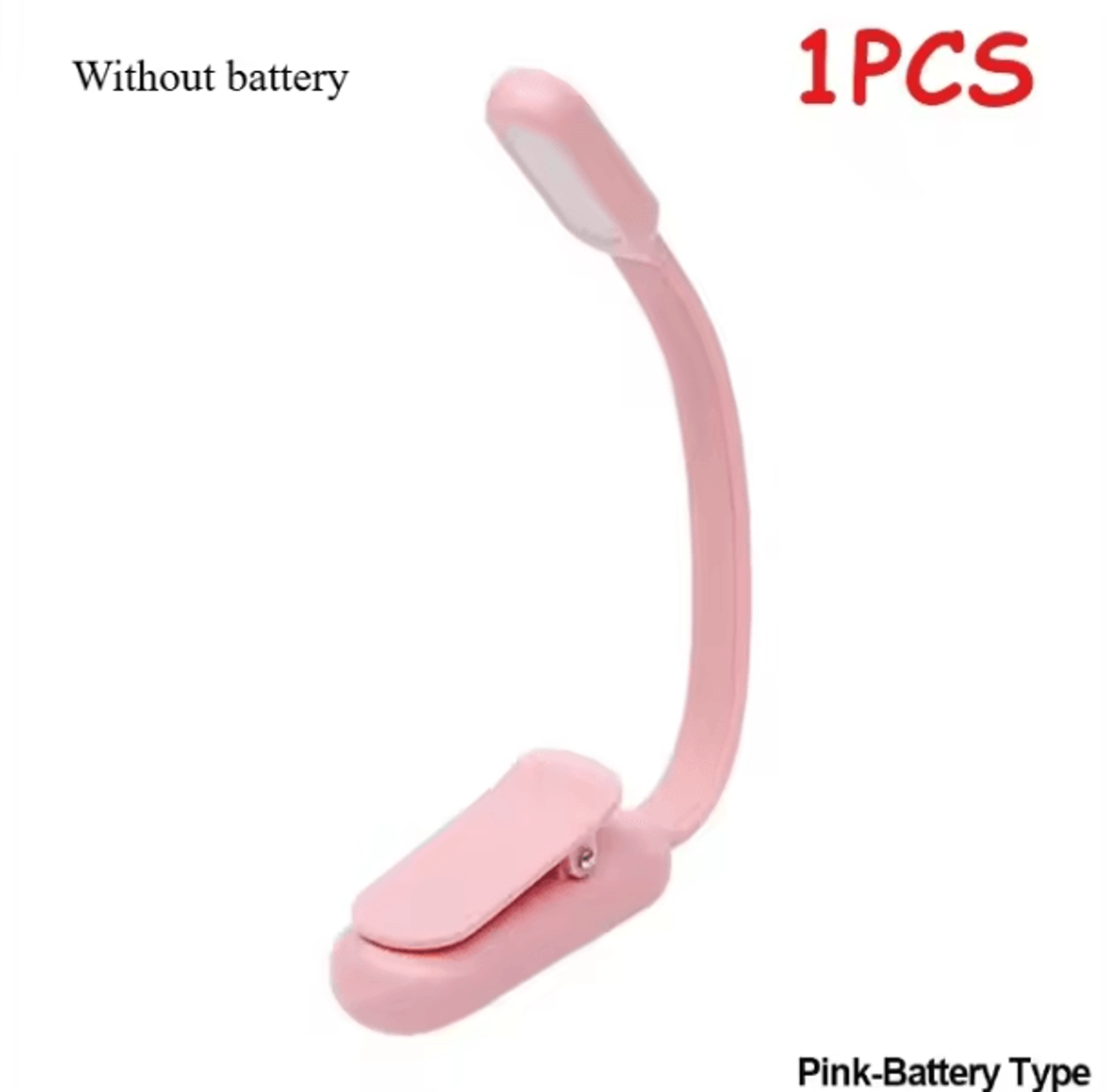 USB Rechargeable Clip On Book Light  3 Brightness Mini Reading Lamp 12