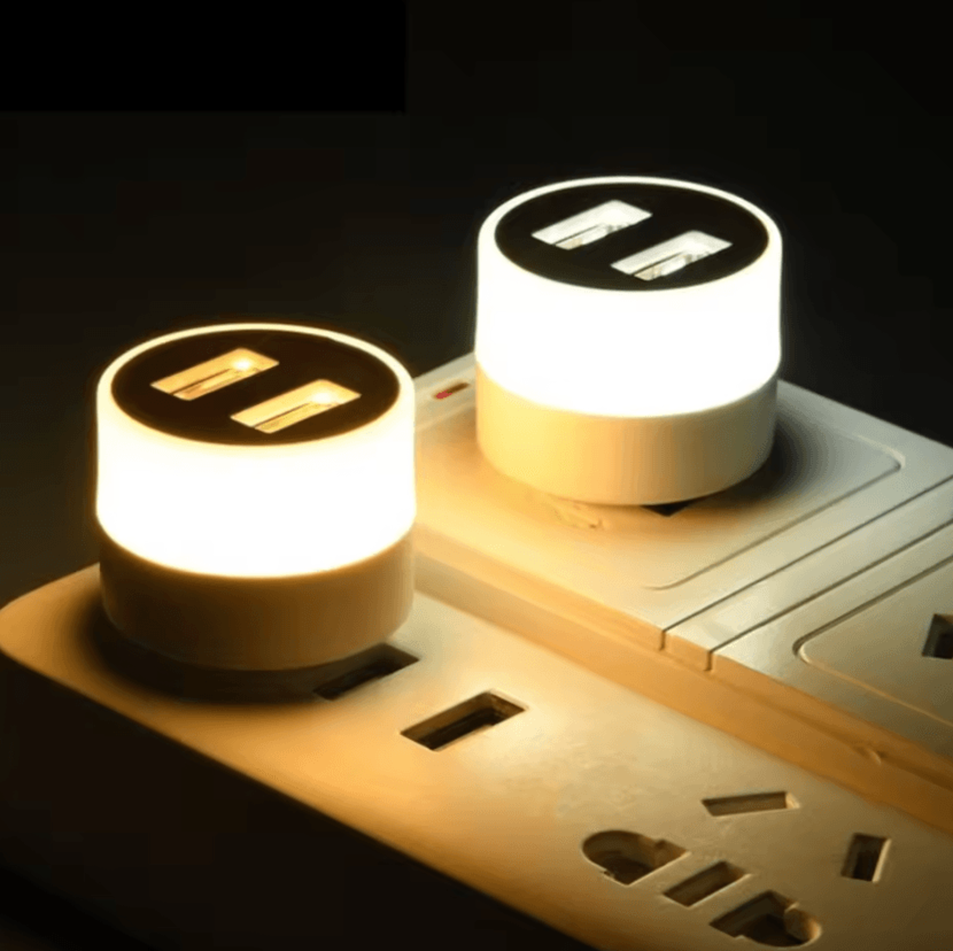Mini USB LED Night Light  Portable Plug In Reading Lamp 1
