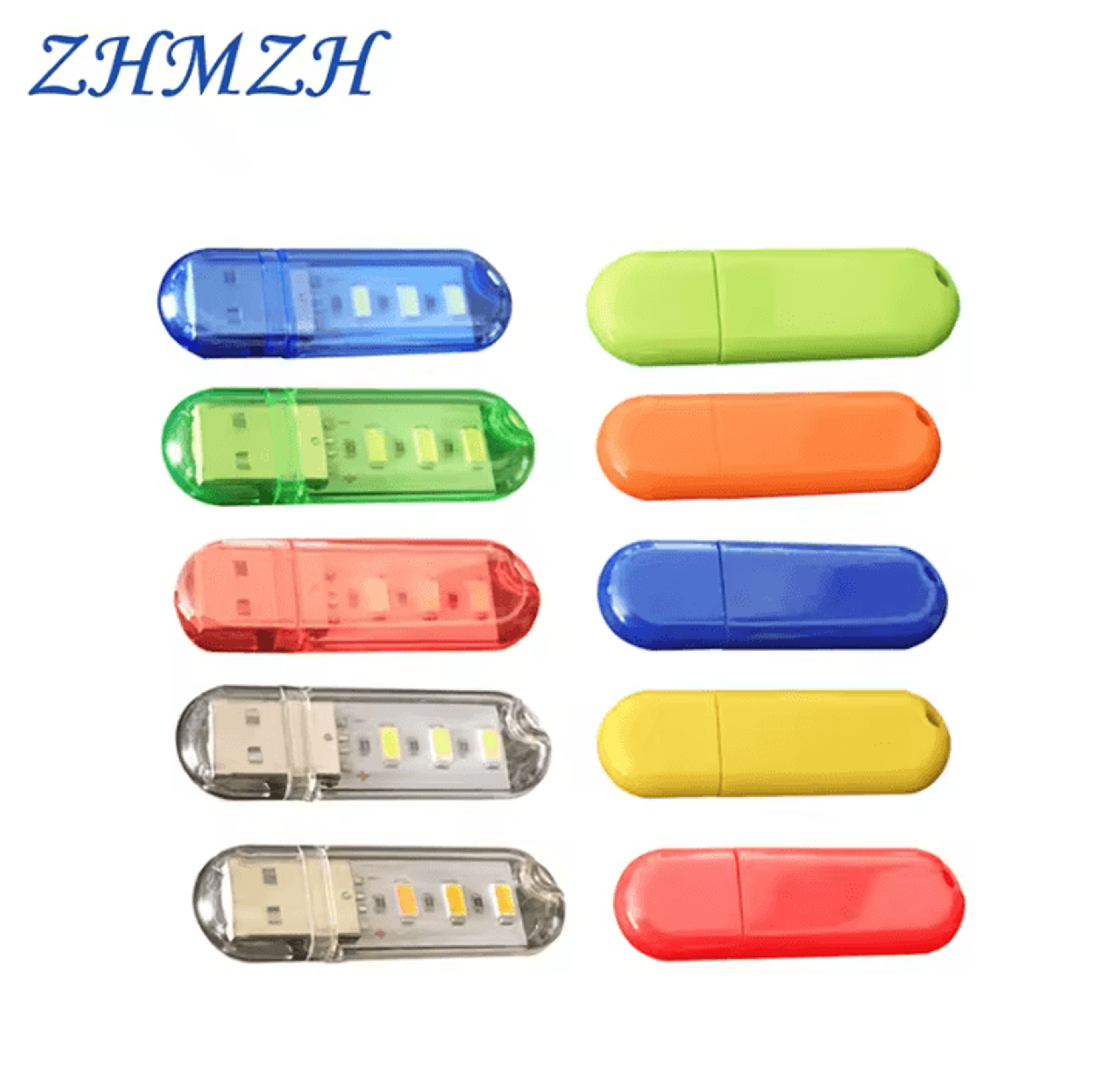 Mini USB LED Reading Light  3LED 15W Portable Night Lamp 0