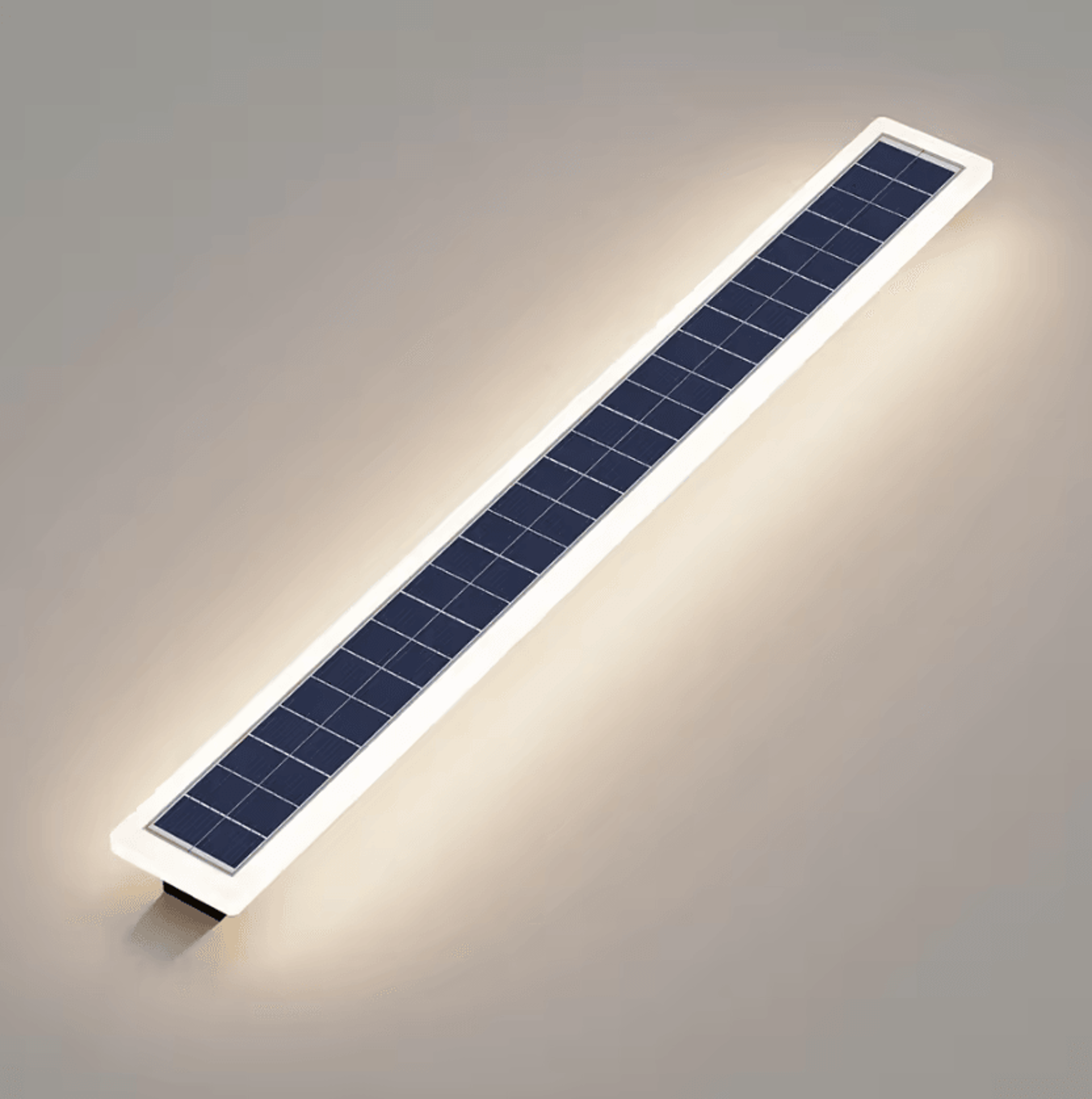 Modern 60cm Solar Wall Light  10W IP65 Waterproof Outdoor Lamp 1