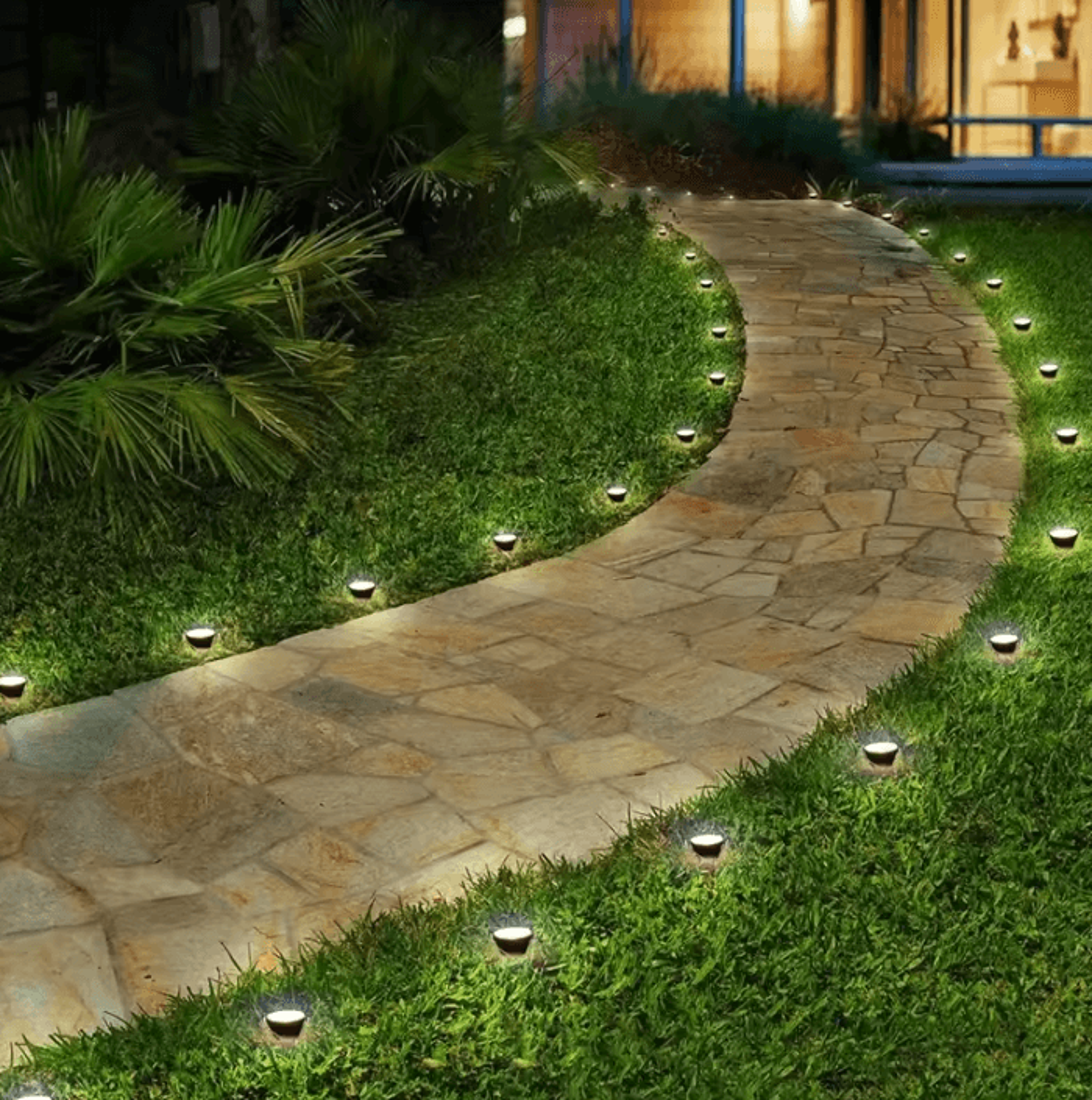 IP65 Solar Pathway Lights  Outdoor Garden And Lawn Landscape Lamps 1