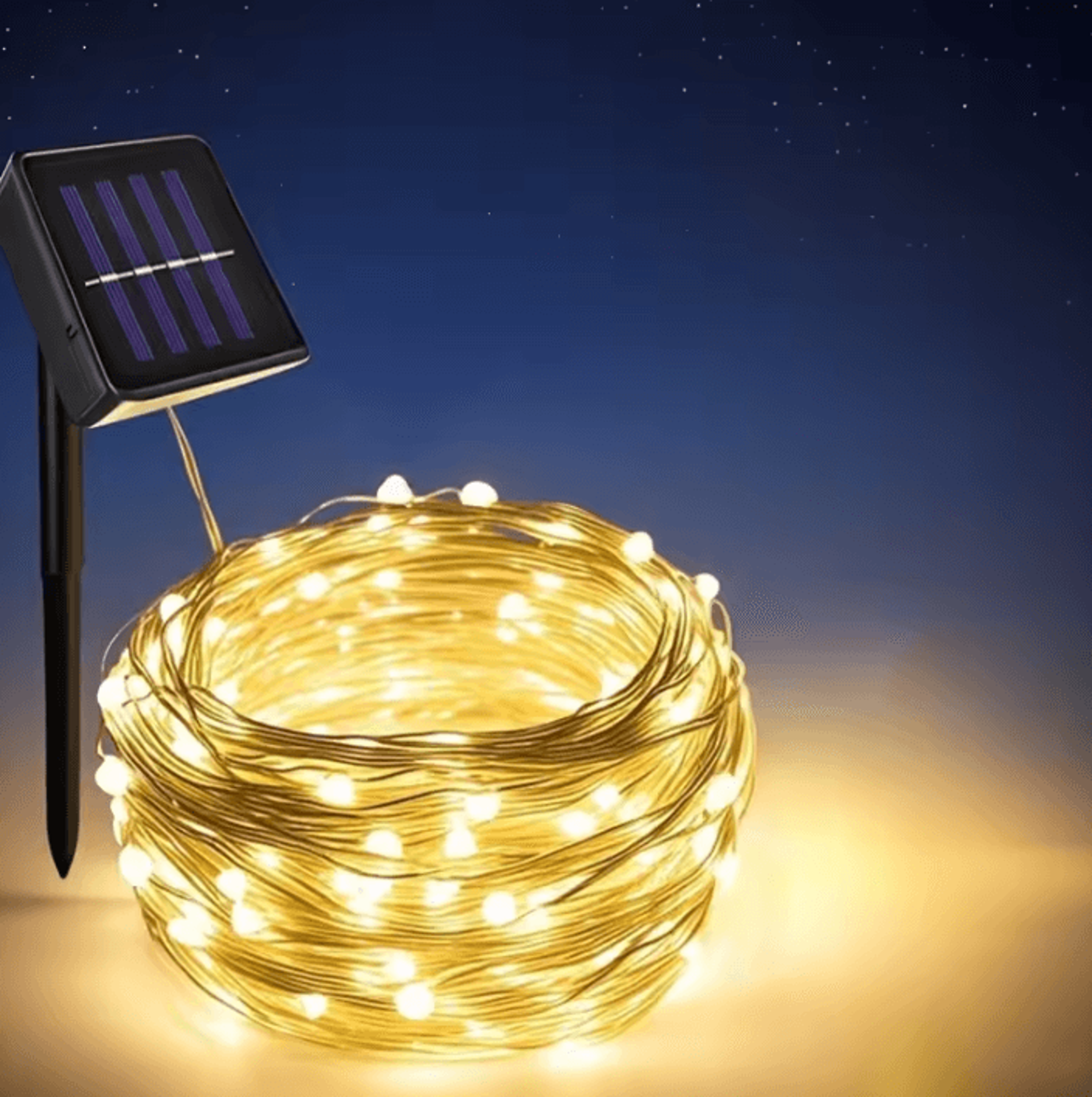 7M32M Solar Fairy String Lights  Waterproof Outdoor Garden Garland 2