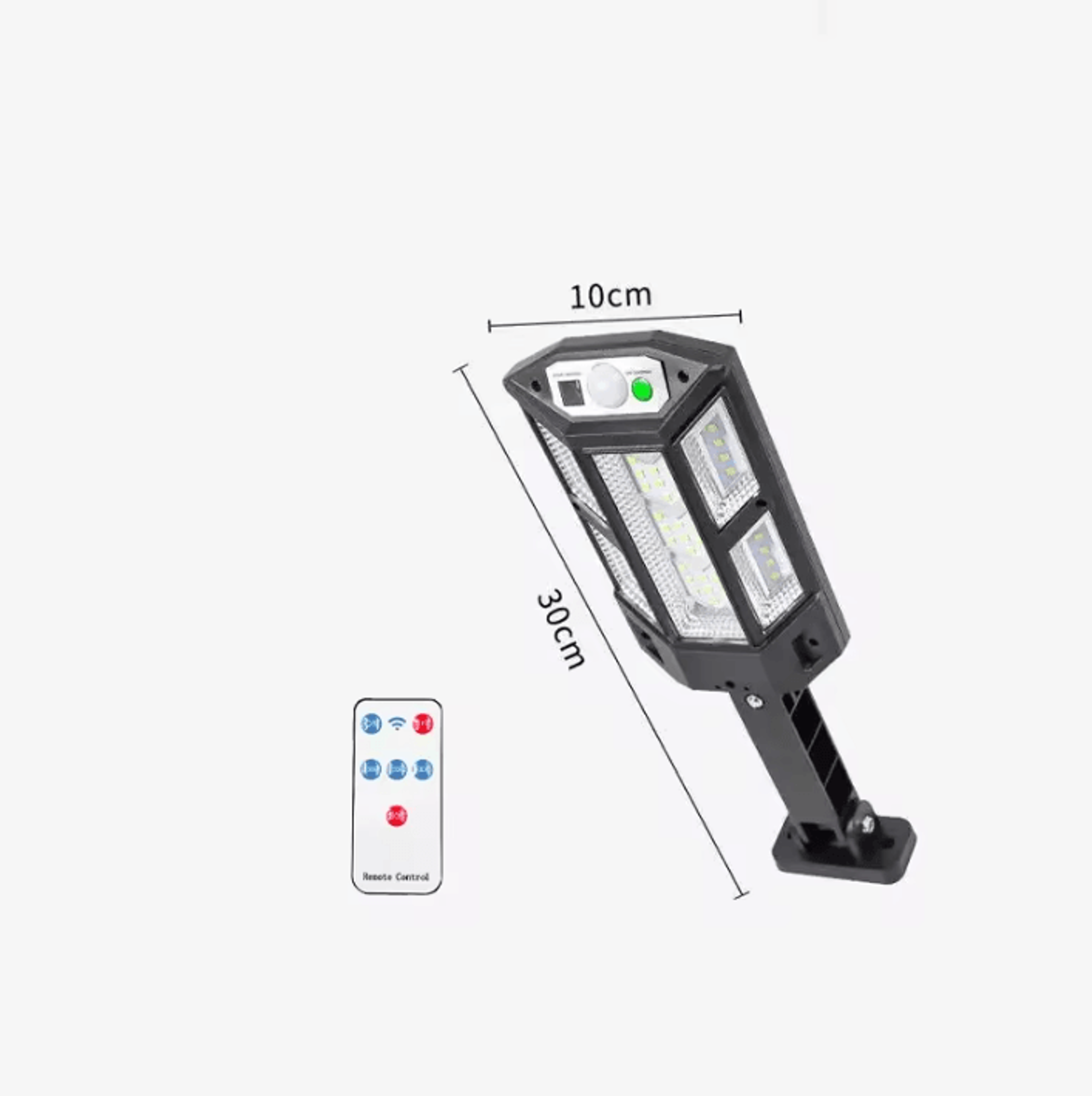 720LED Solar Motion Sensor Street Light  3 Mode Outdoor Security Lamp 3