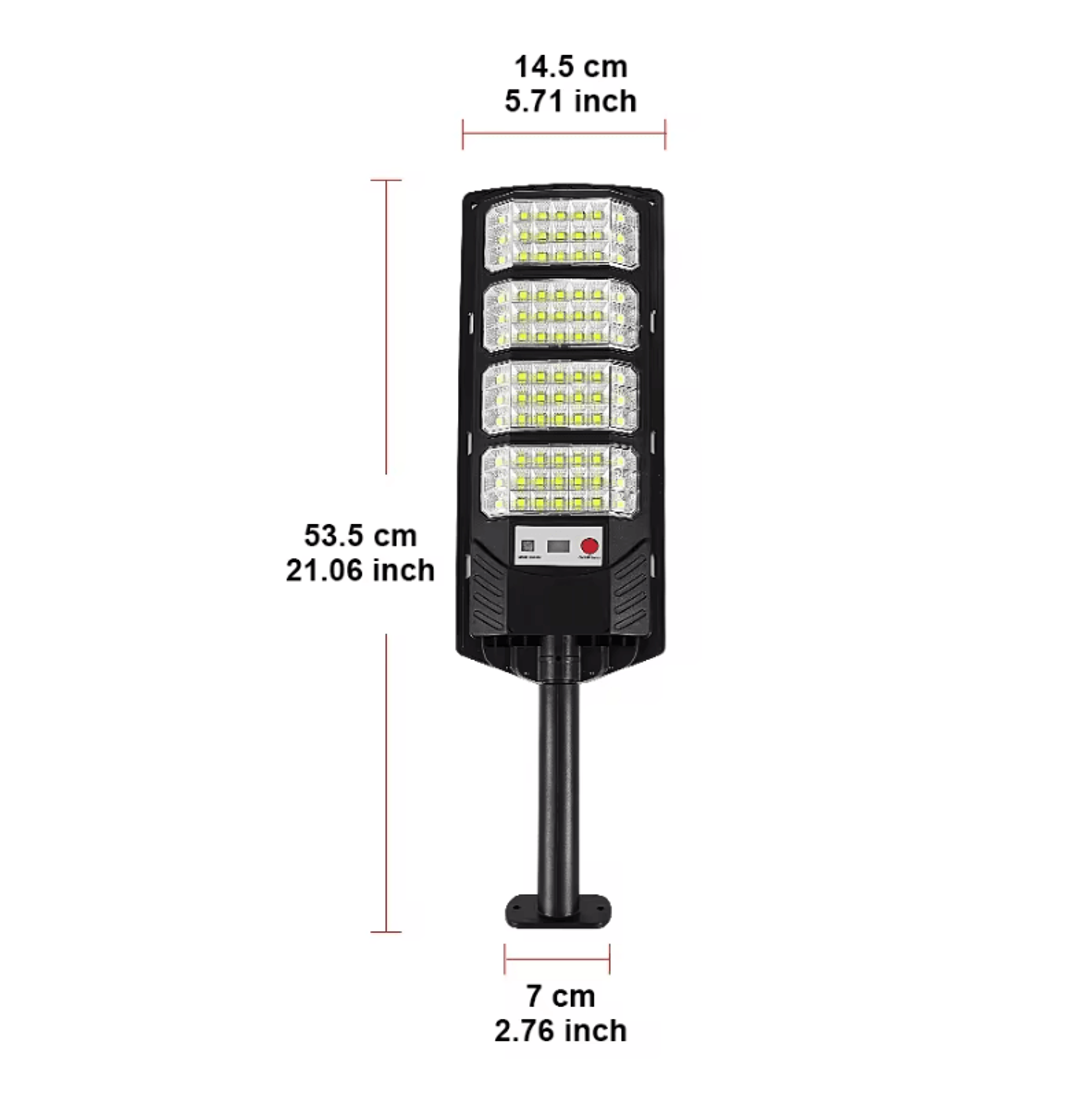 720LED Solar Motion Sensor Street Light  3 Mode Outdoor Security Lamp 6