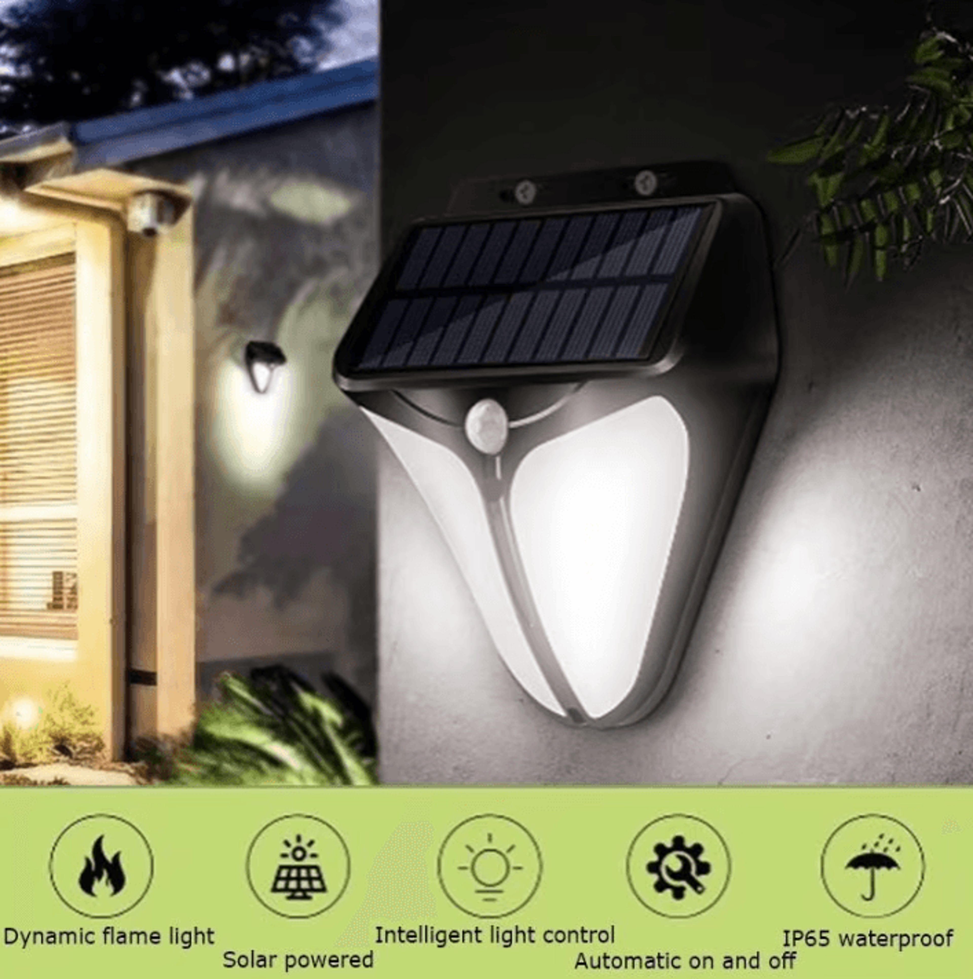 Super Bright Solar Street Light  Waterproof LED Courtyard Lamp 3