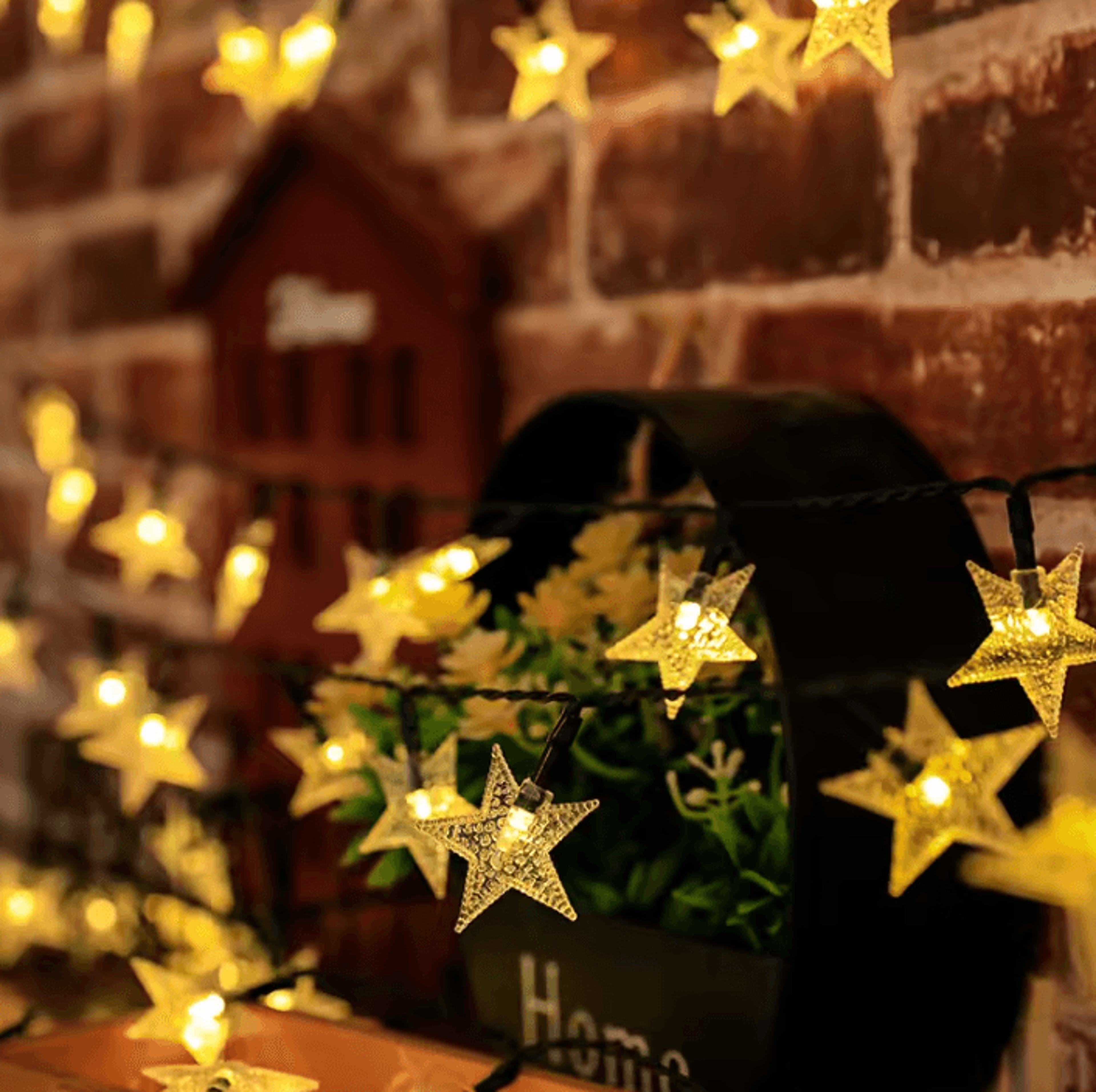 Solar Star String Lights  Waterproof Outdoor Fairy Lights 2
