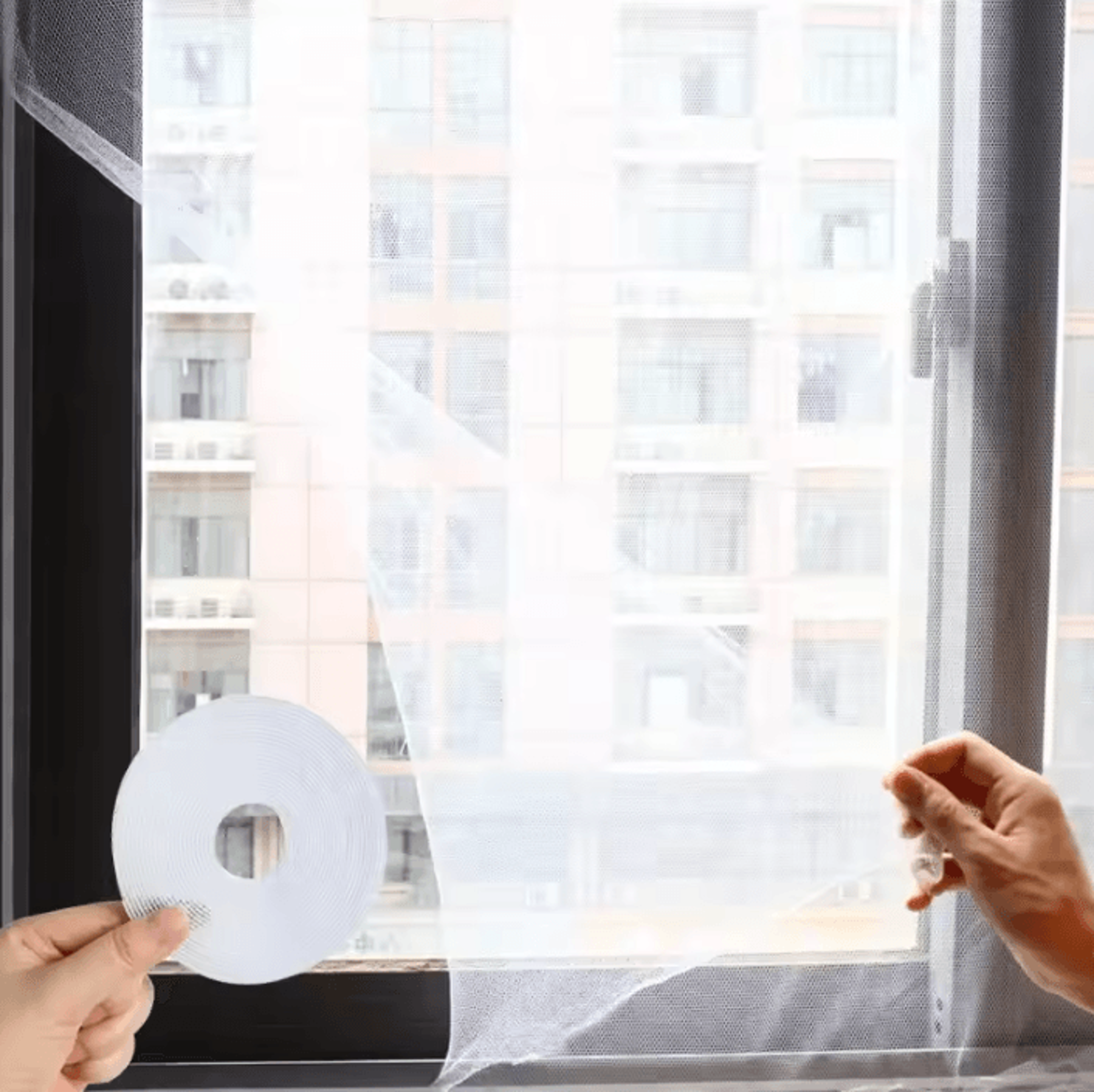 SelfAdhesive Mosquito Net Window Screen DIY Insect Mesh 1