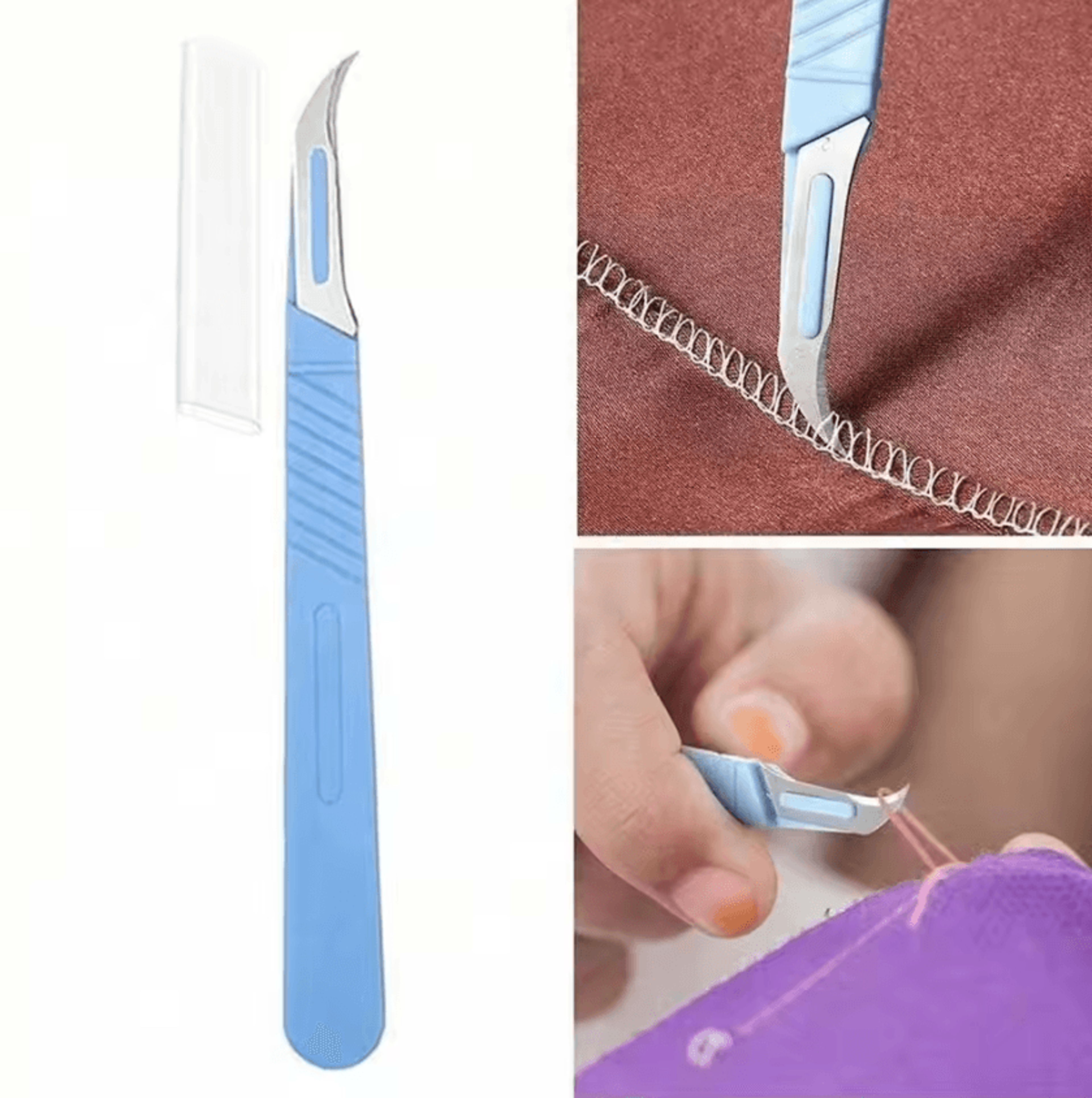 5Piece Sewing Seam Ripper And Stitch Remover Tool Kit 2