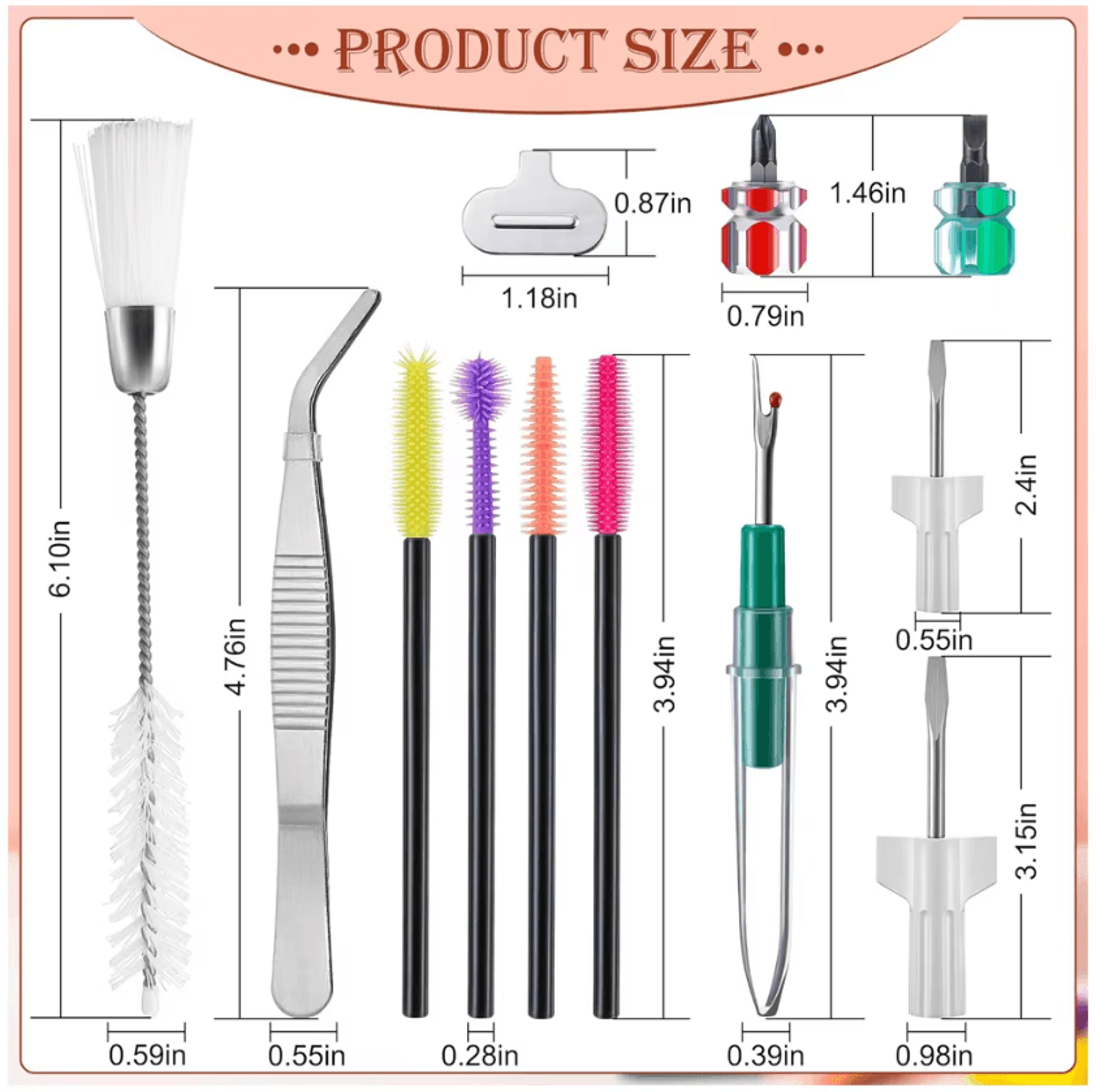 14Piece Sewing Machine Cleaning And Maintenance Tool Kit 5