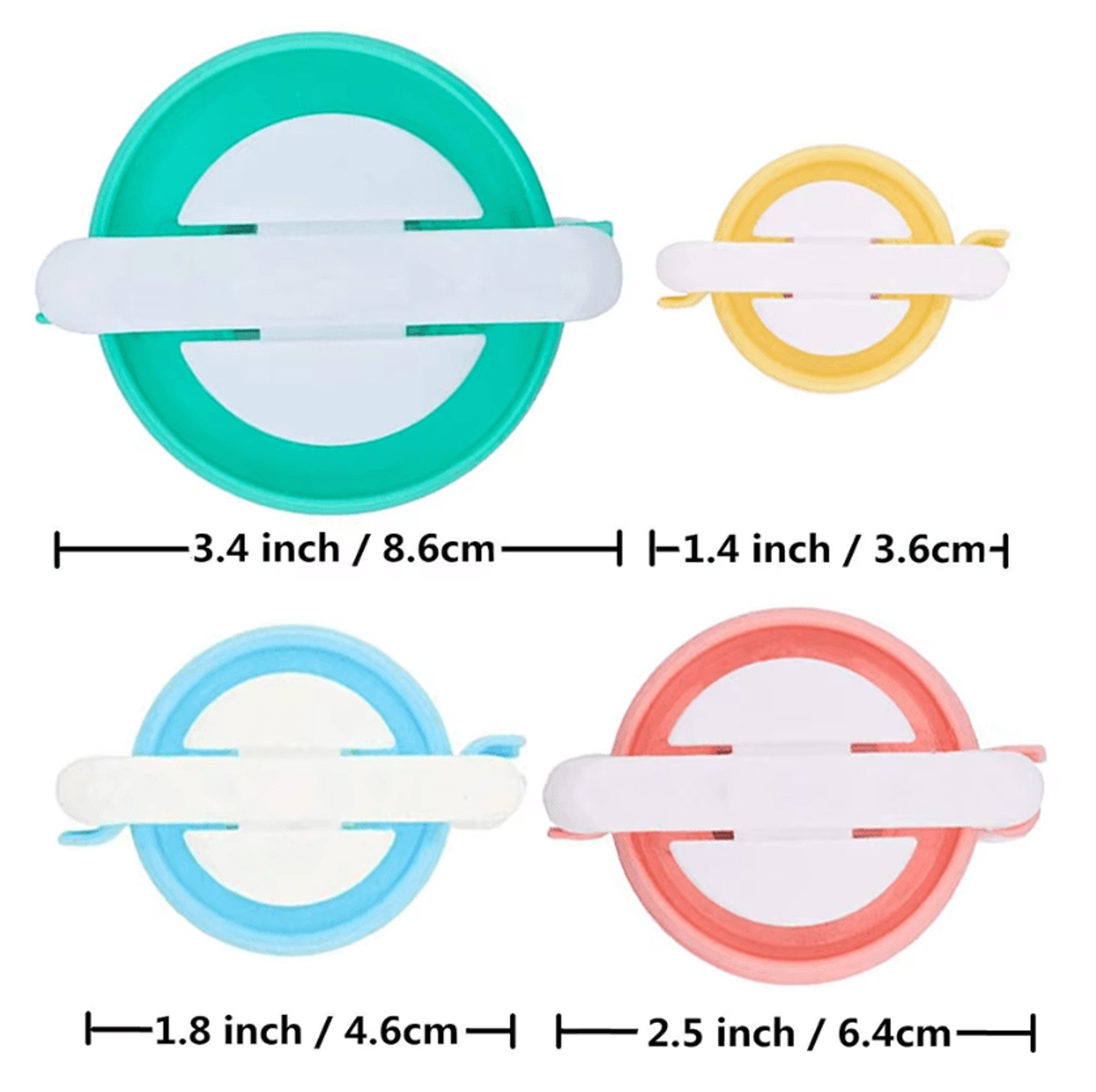 4Size Pom Pom Maker Set With Thread Cutter  DIY Yarn Craft Tool 1
