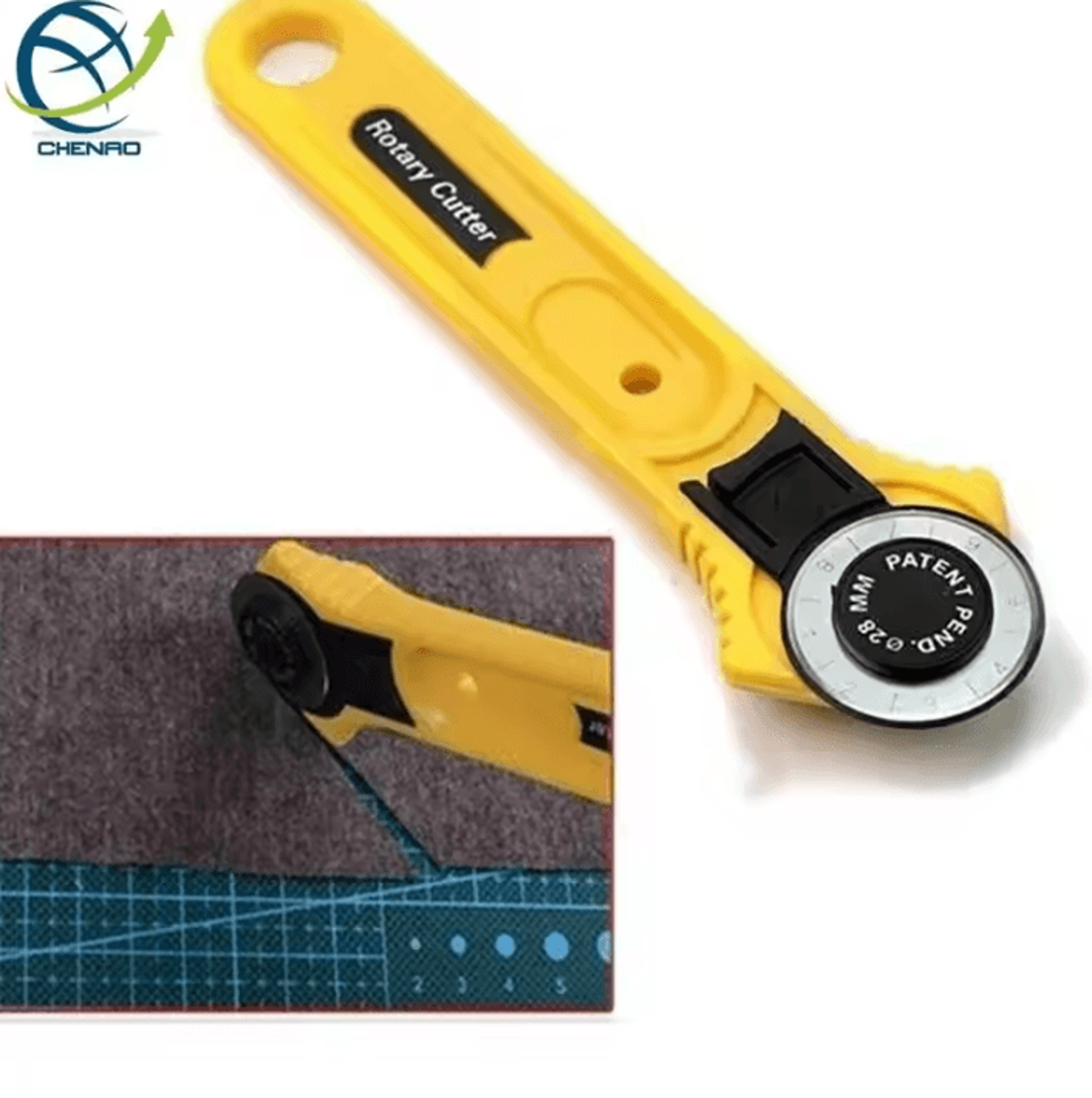 28mm Rotary Fabric Cutter  Precision Patchwork And Leather Cutting Tool 0