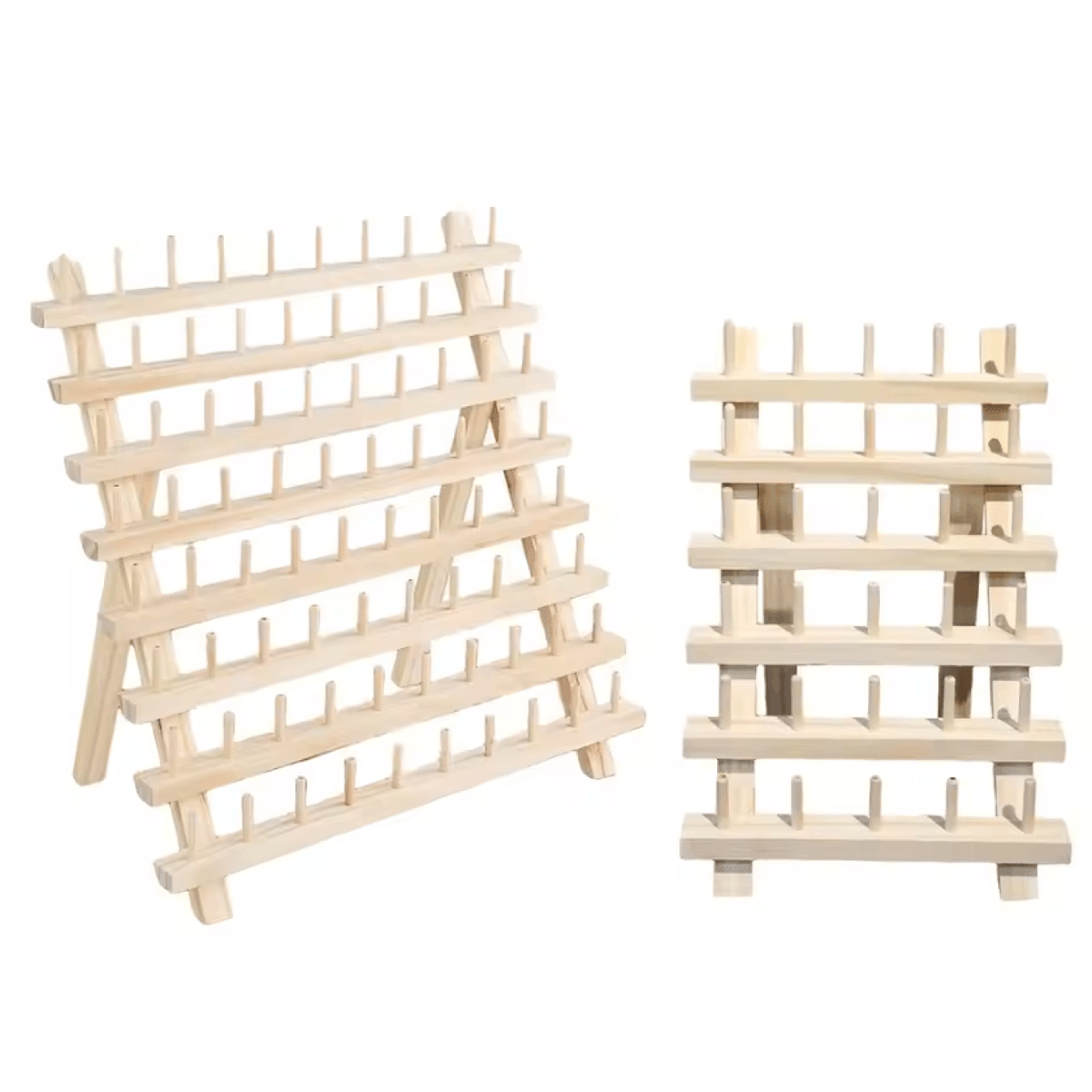 Wooden Sewing Thread Rack  Lightweight Spool Holder Organizer 1