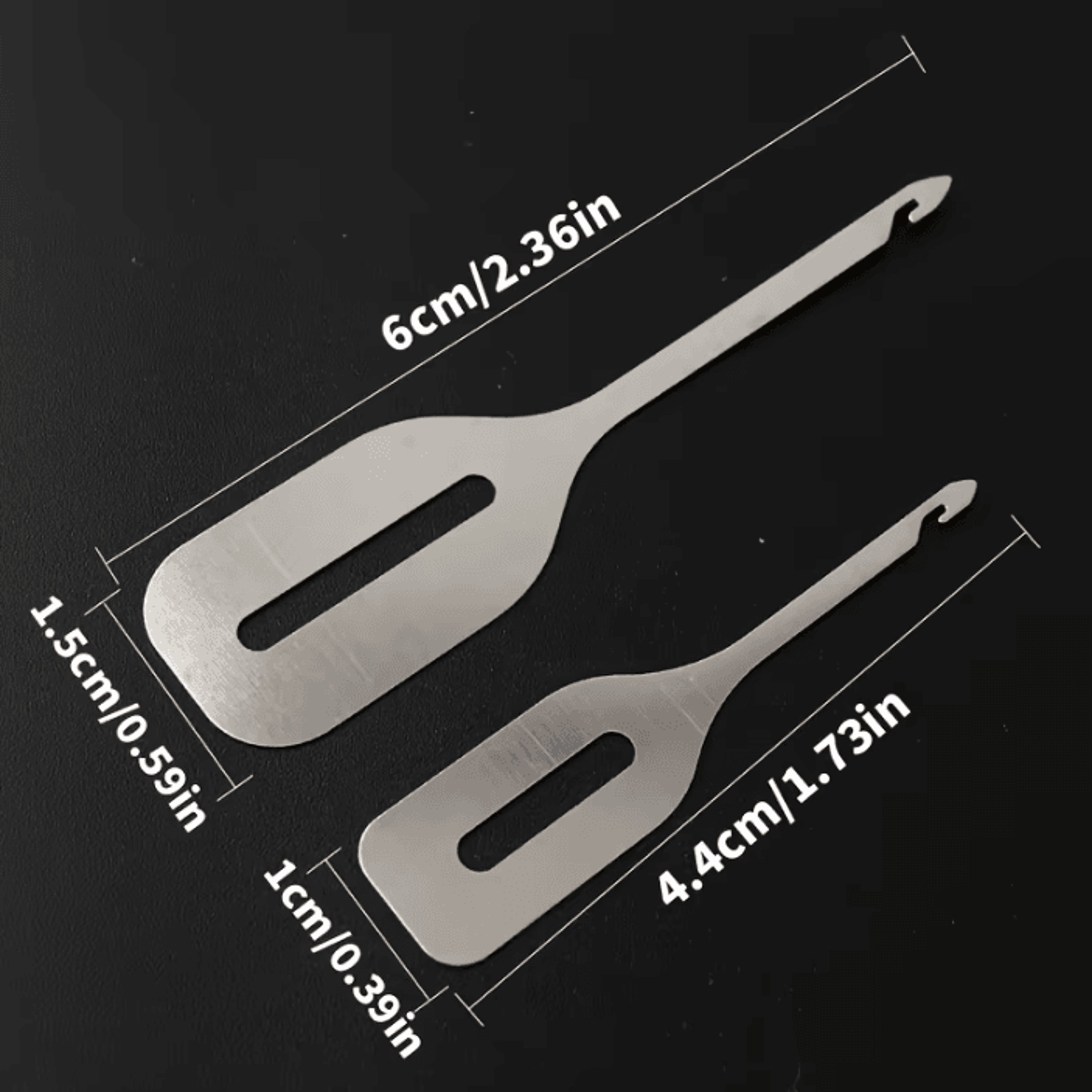 4Piece Stainless Steel Needle Threader Set  Quick Threading Tools For Sewing And Embroidery 2