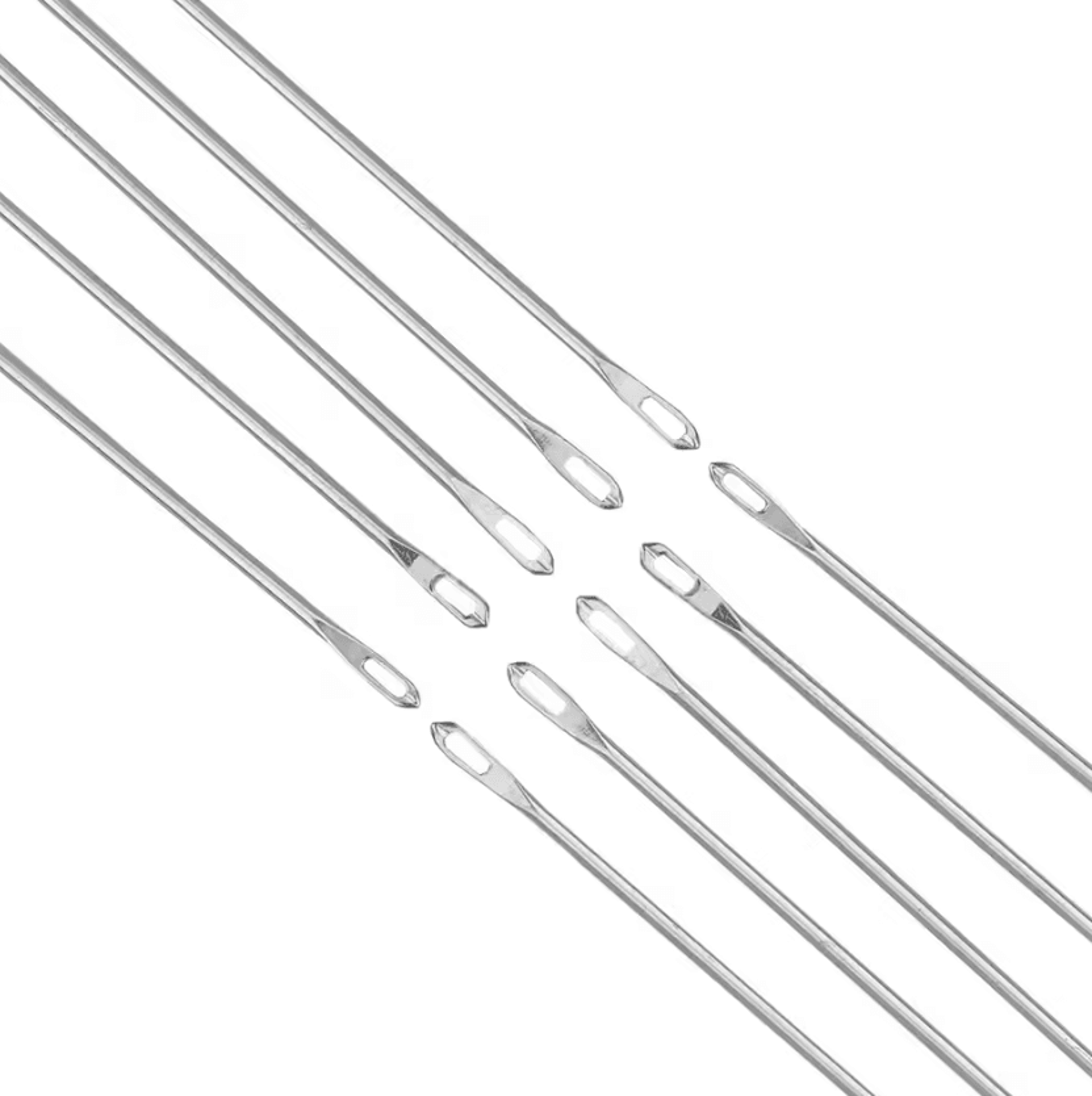 10Pcs 9cm Double Eyed Transfer Needles  Knitting Machine Stitch Transfer Tools 1