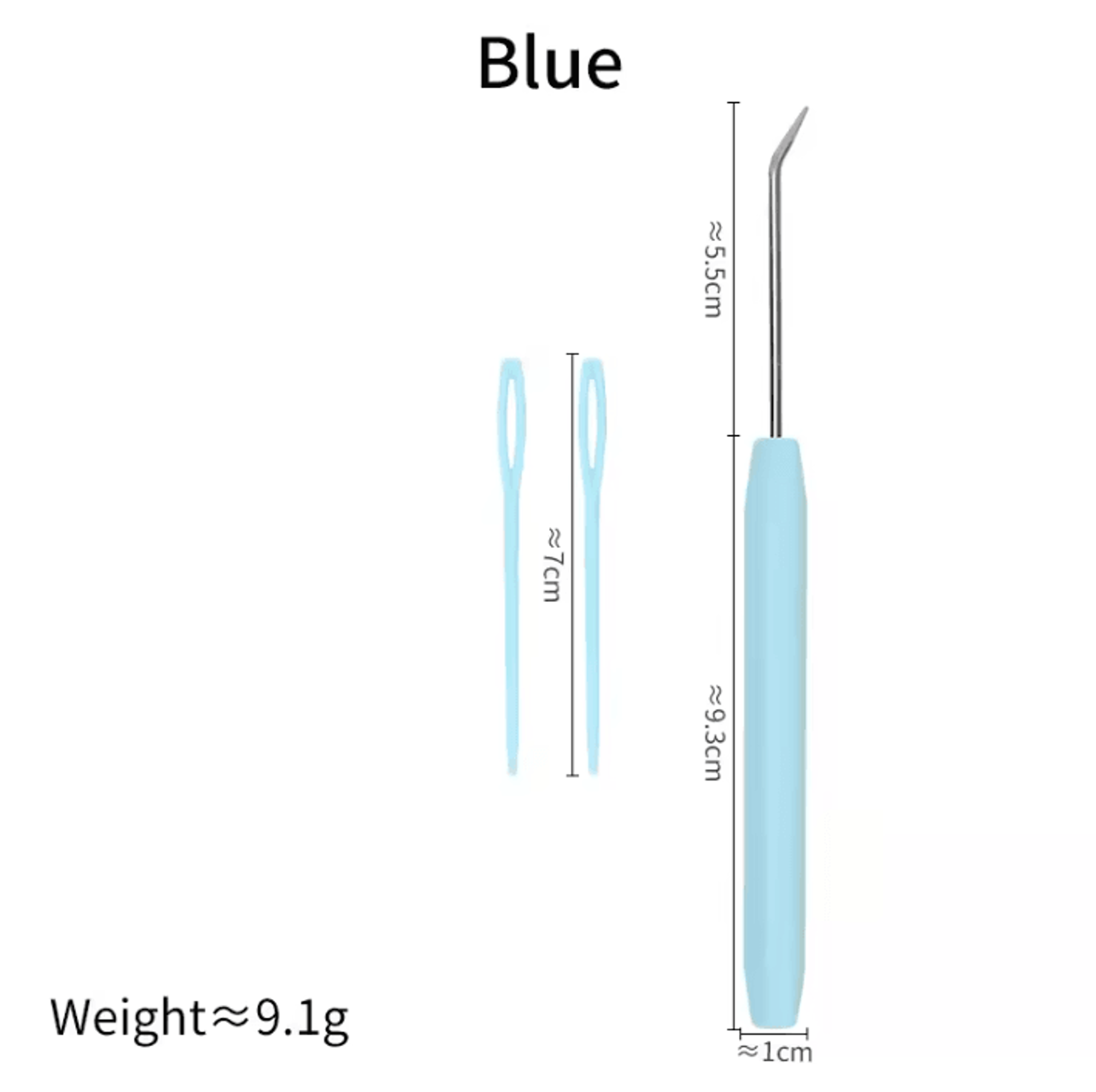 3Piece Loom Knitting Hook And Yarn Needle Set 4