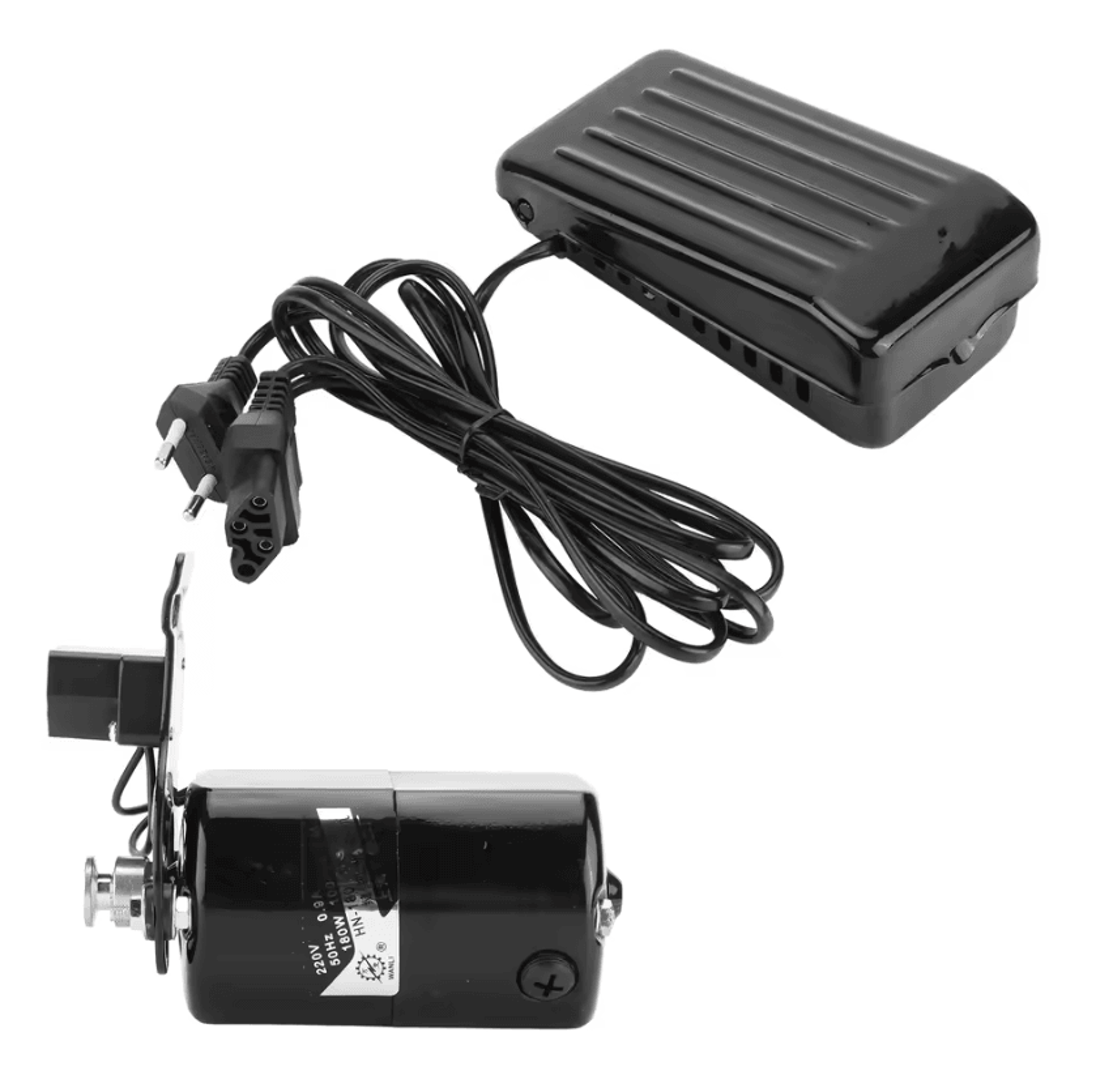 180W Household Sewing Machine Motor Kit With Foot Pedal  Belt 3
