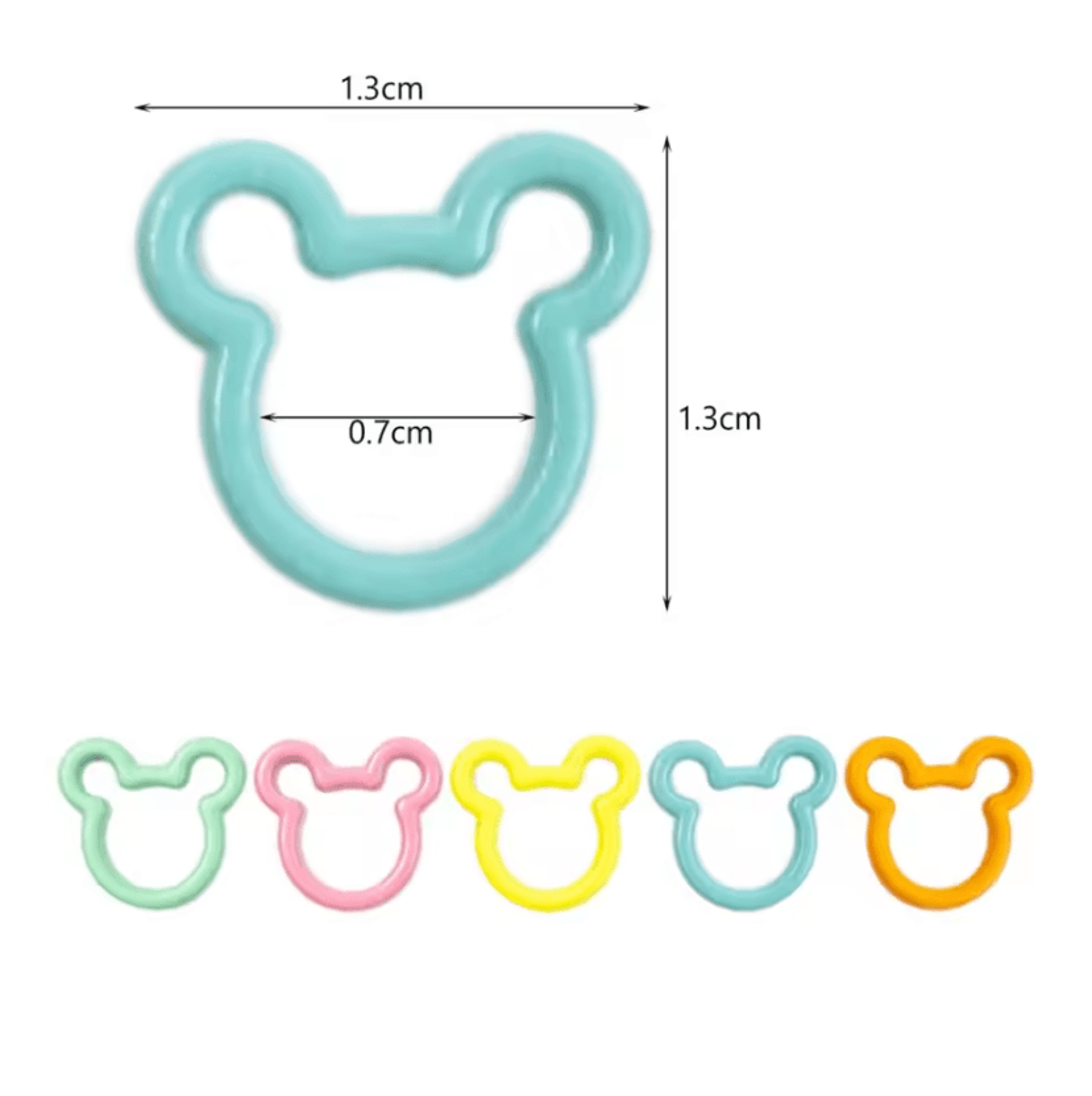 30Piece Bear Stitch Markers For Knitting And Crochet 1