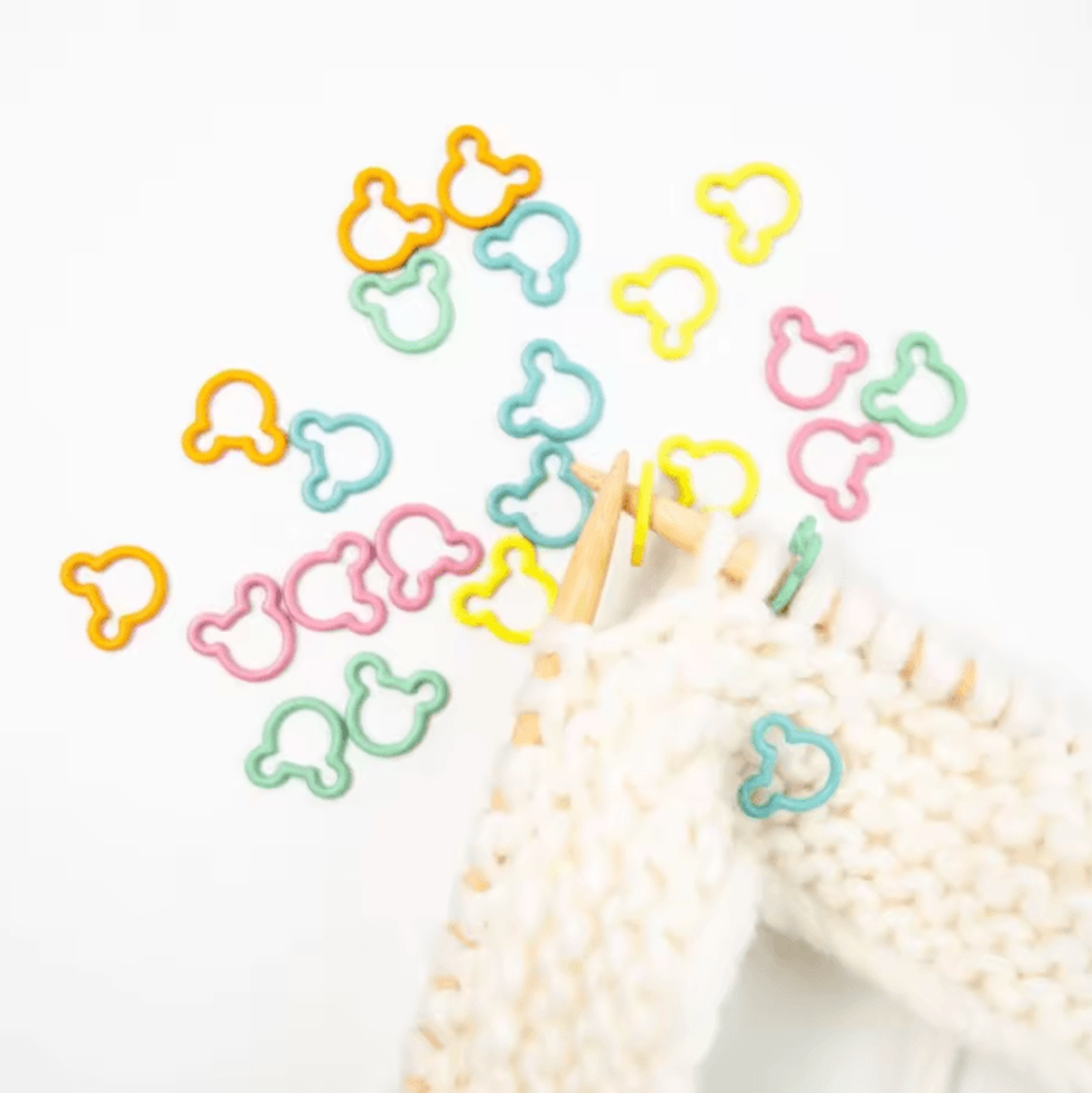30Piece Bear Stitch Markers For Knitting And Crochet 3