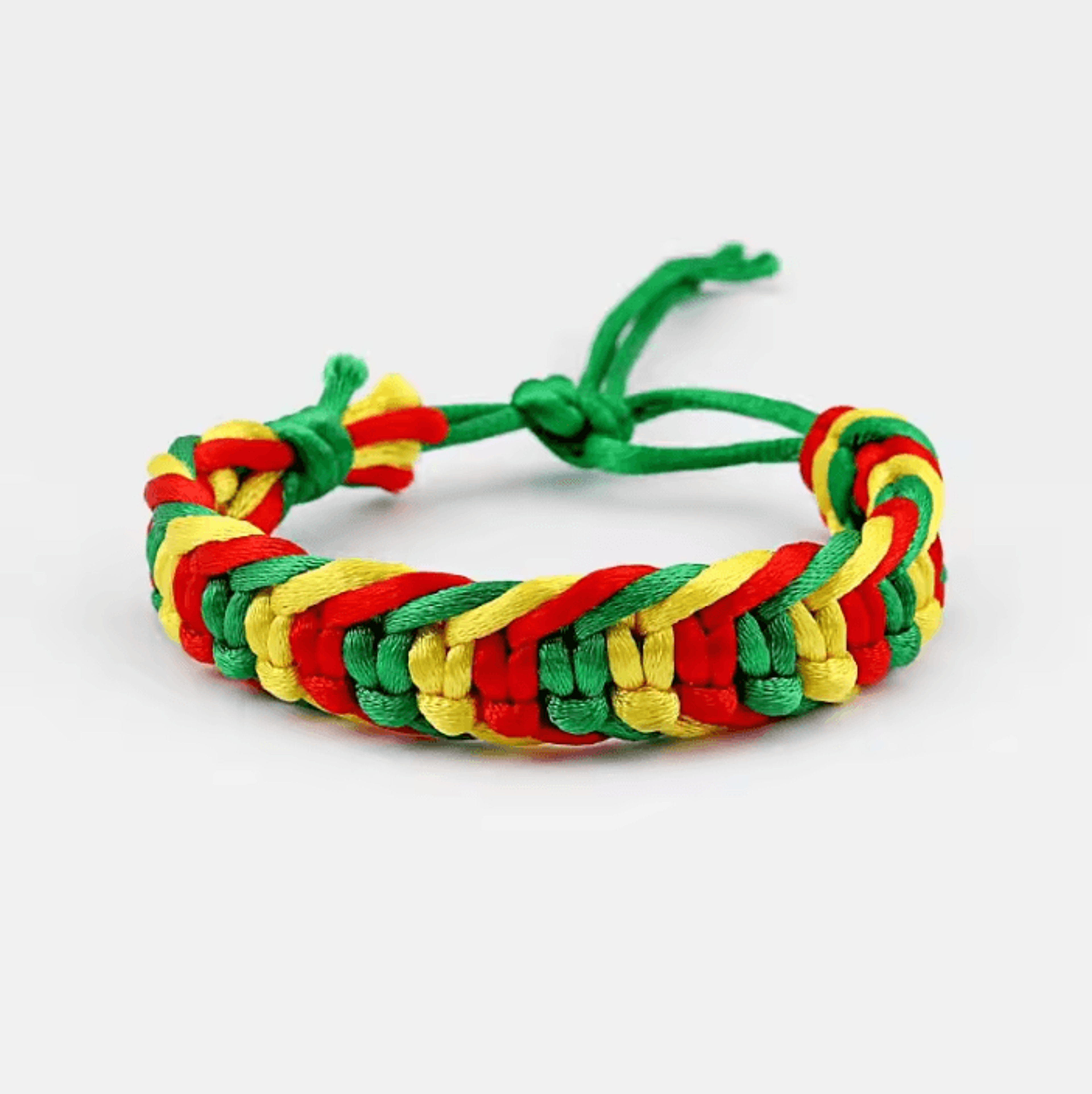 Adjustable Rasta Friendship Bracelet  Jamaican Reggae Boho Wristband 1