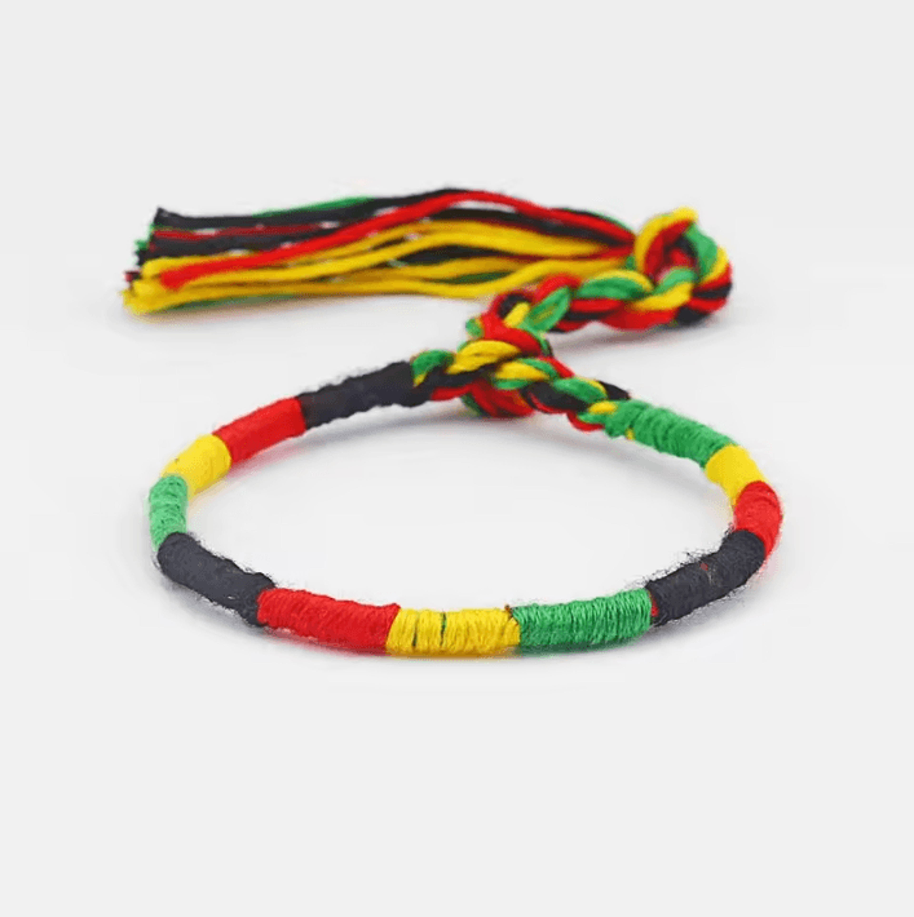 Adjustable Rasta Friendship Bracelet  Jamaican Reggae Boho Wristband 6