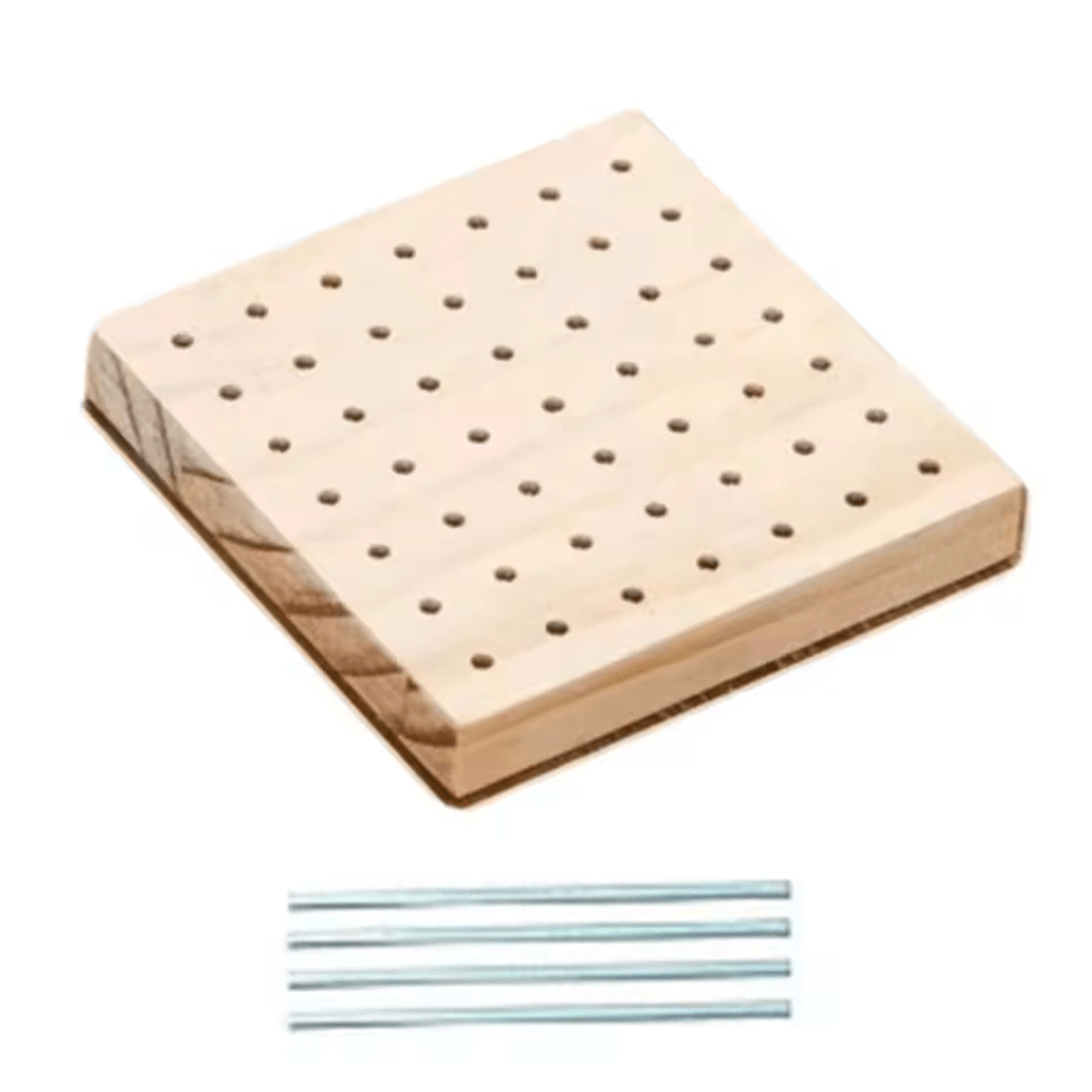 Wooden Crochet Blocking Board With Stainless Steel Pins 2