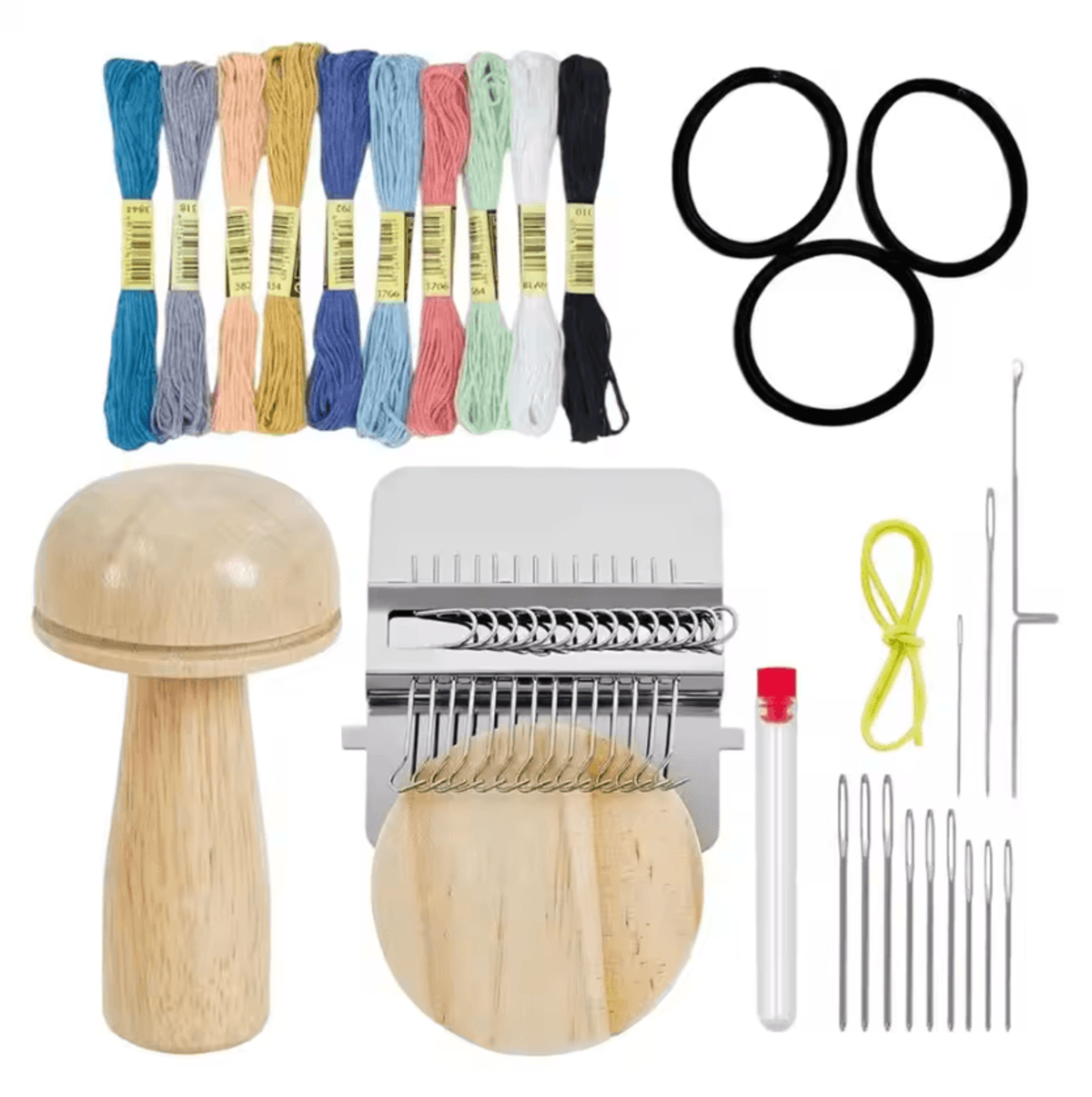 Portable Mushroom Darning Patch Maker Kit For Socks Sweaters  Jeans 4