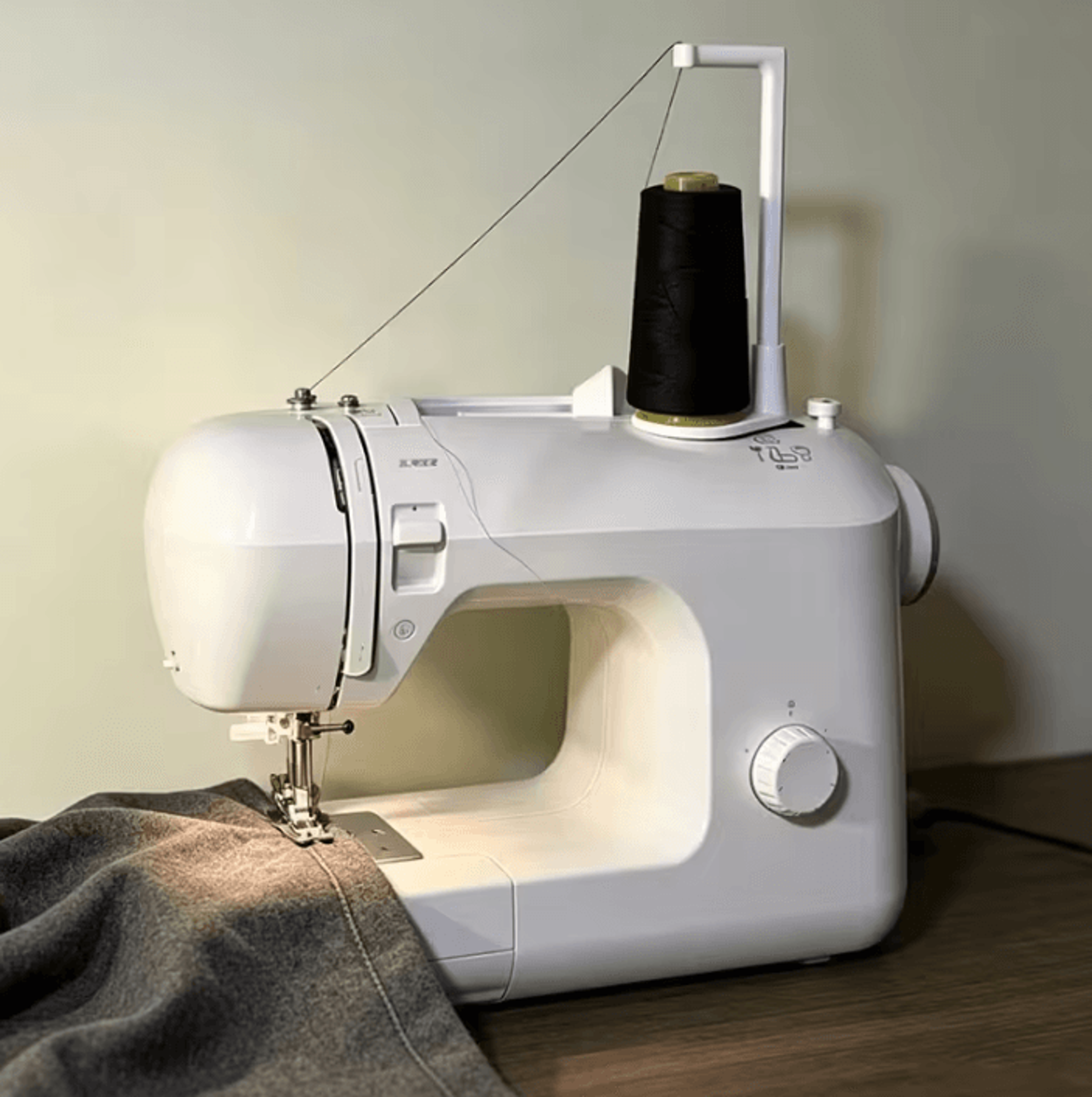 Vertical LargeCapacity Thread Spool Holder With AntiTangle Guide 2