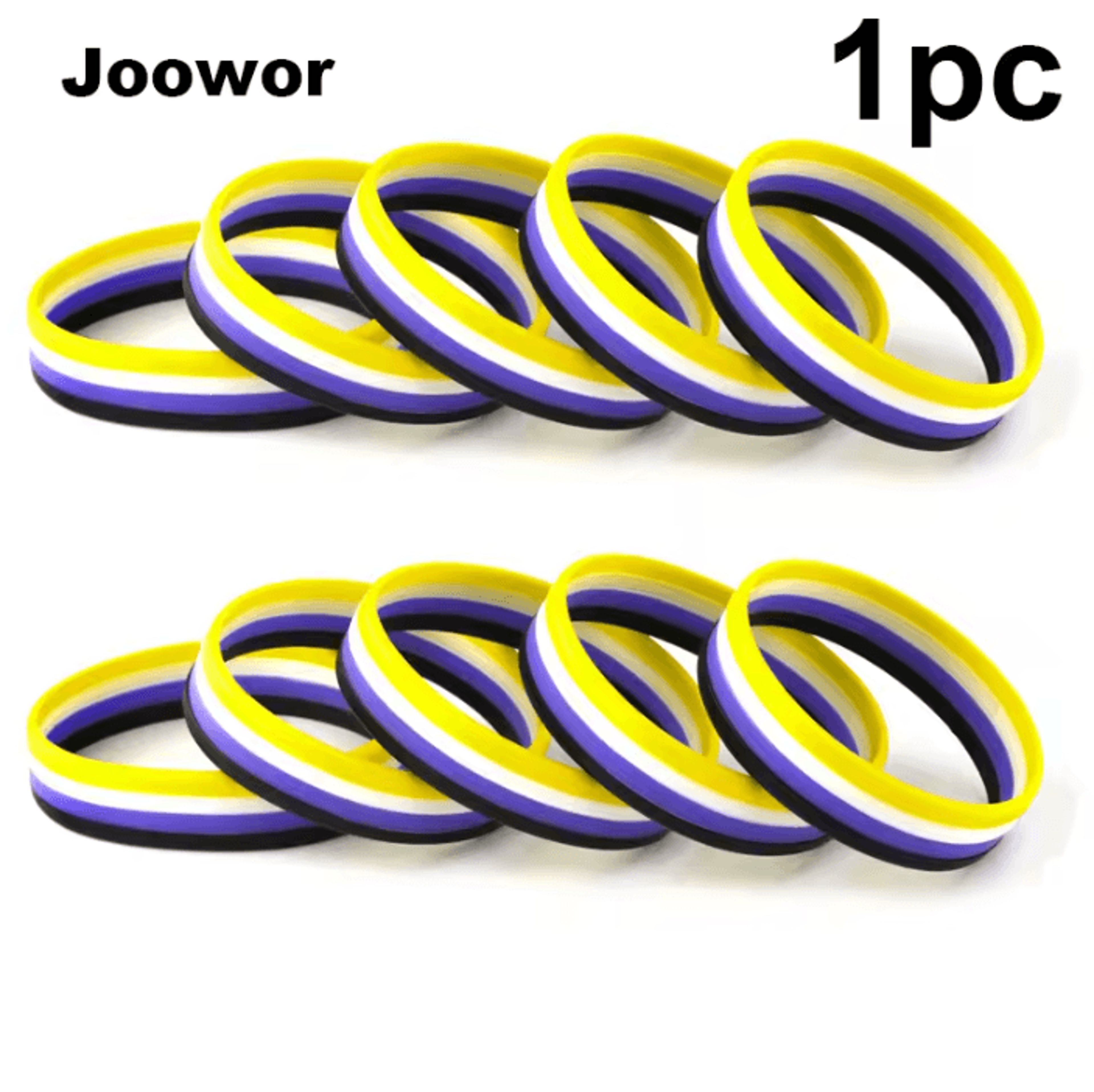 LGBTQ Pride Silicone Wristband Bracelet 5