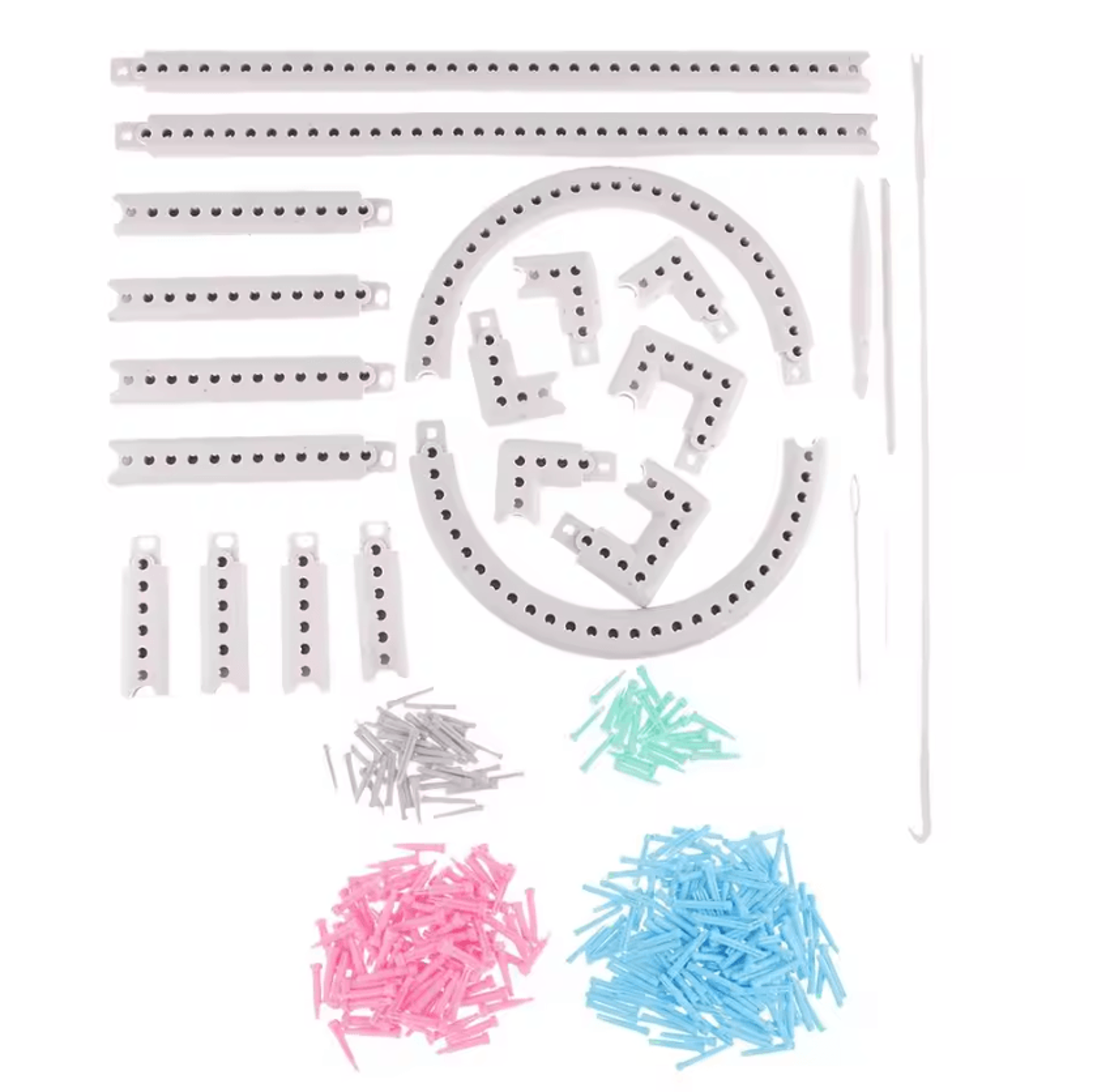 Long Knitting Loom Set For Scarves Hats And Blankets 5