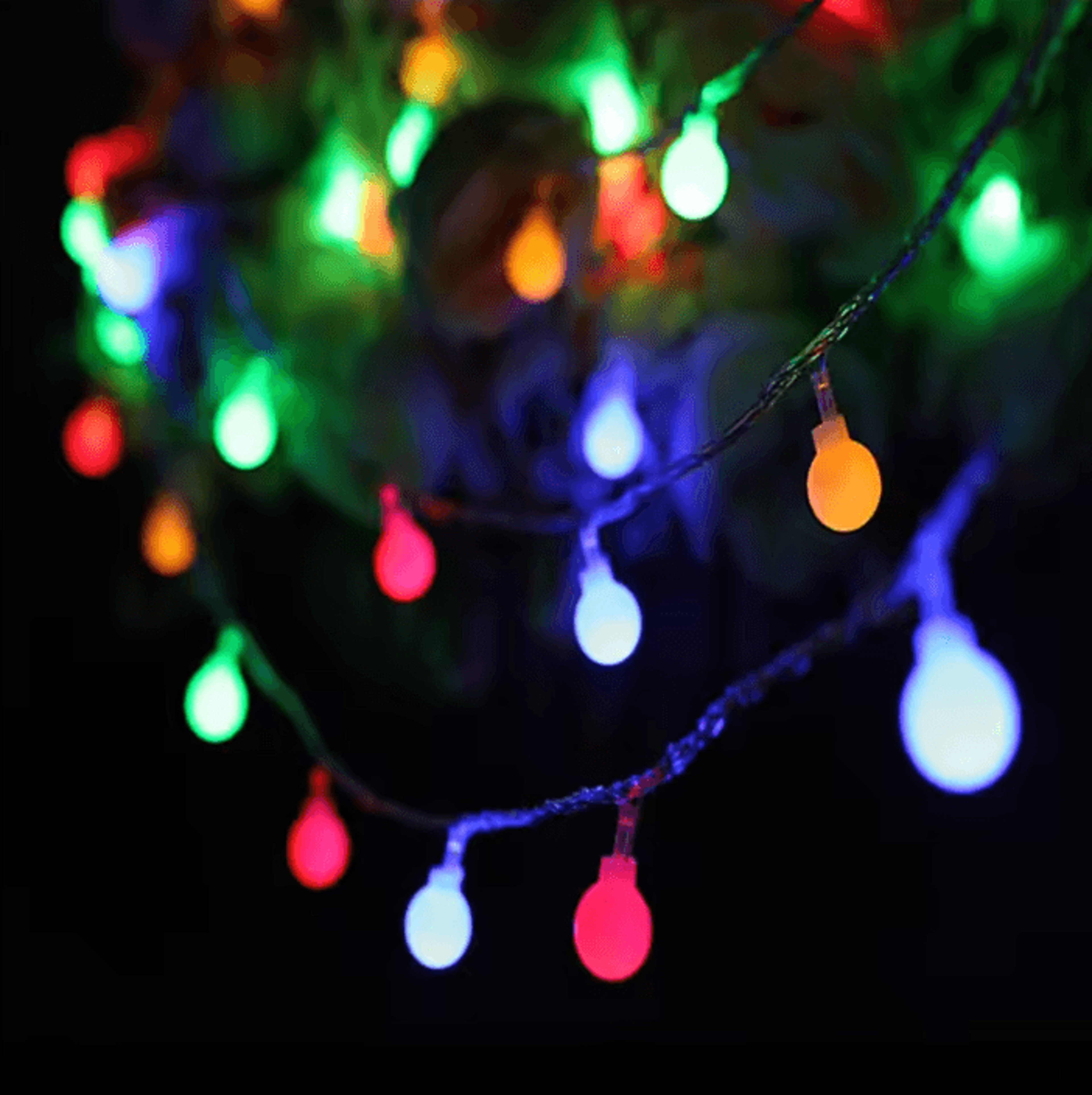 5M50M LED Ball String Lights For Christmas Weddings And Parties 5