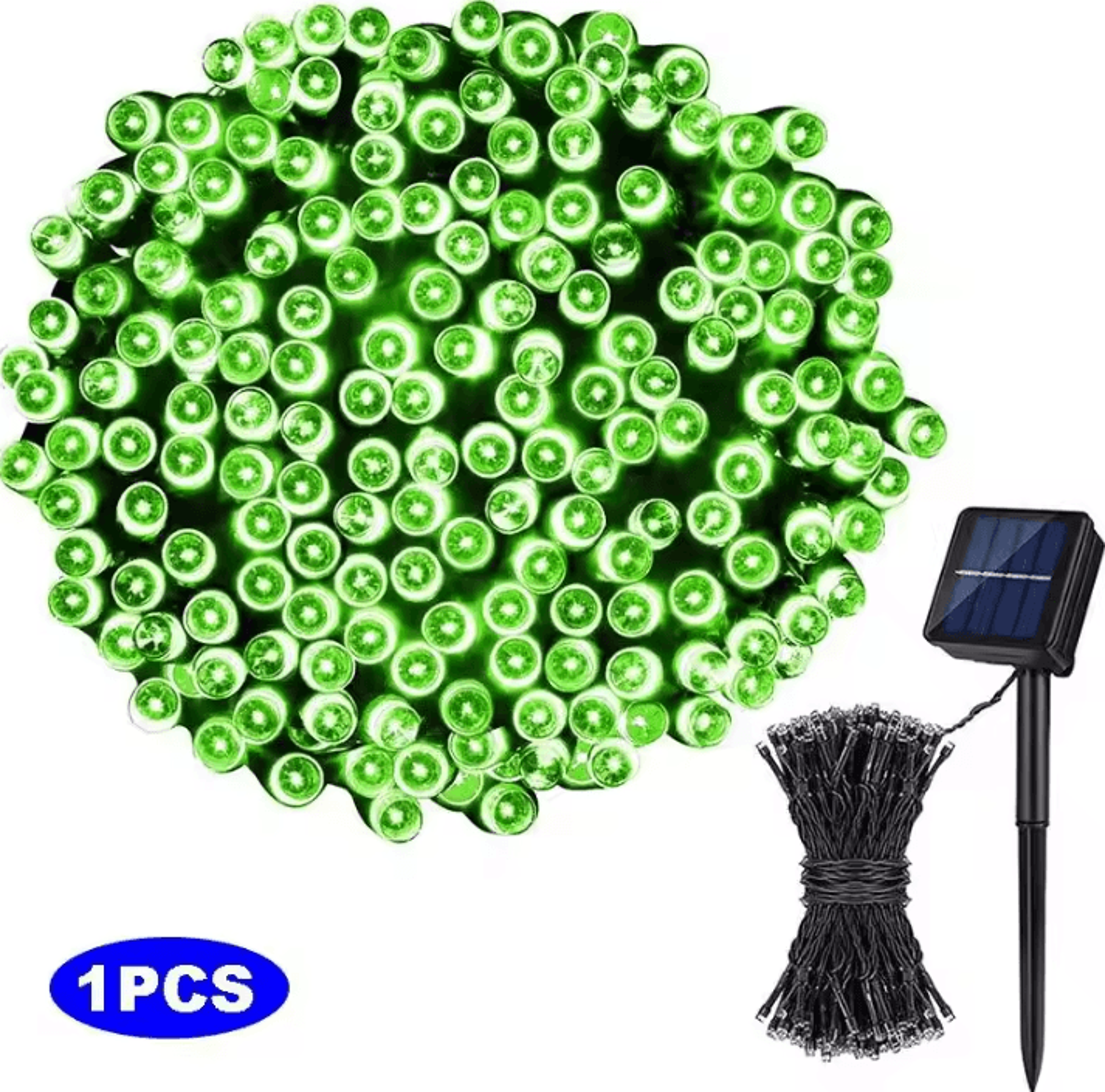 12M 100 LED Solar Fairy String Lights 4