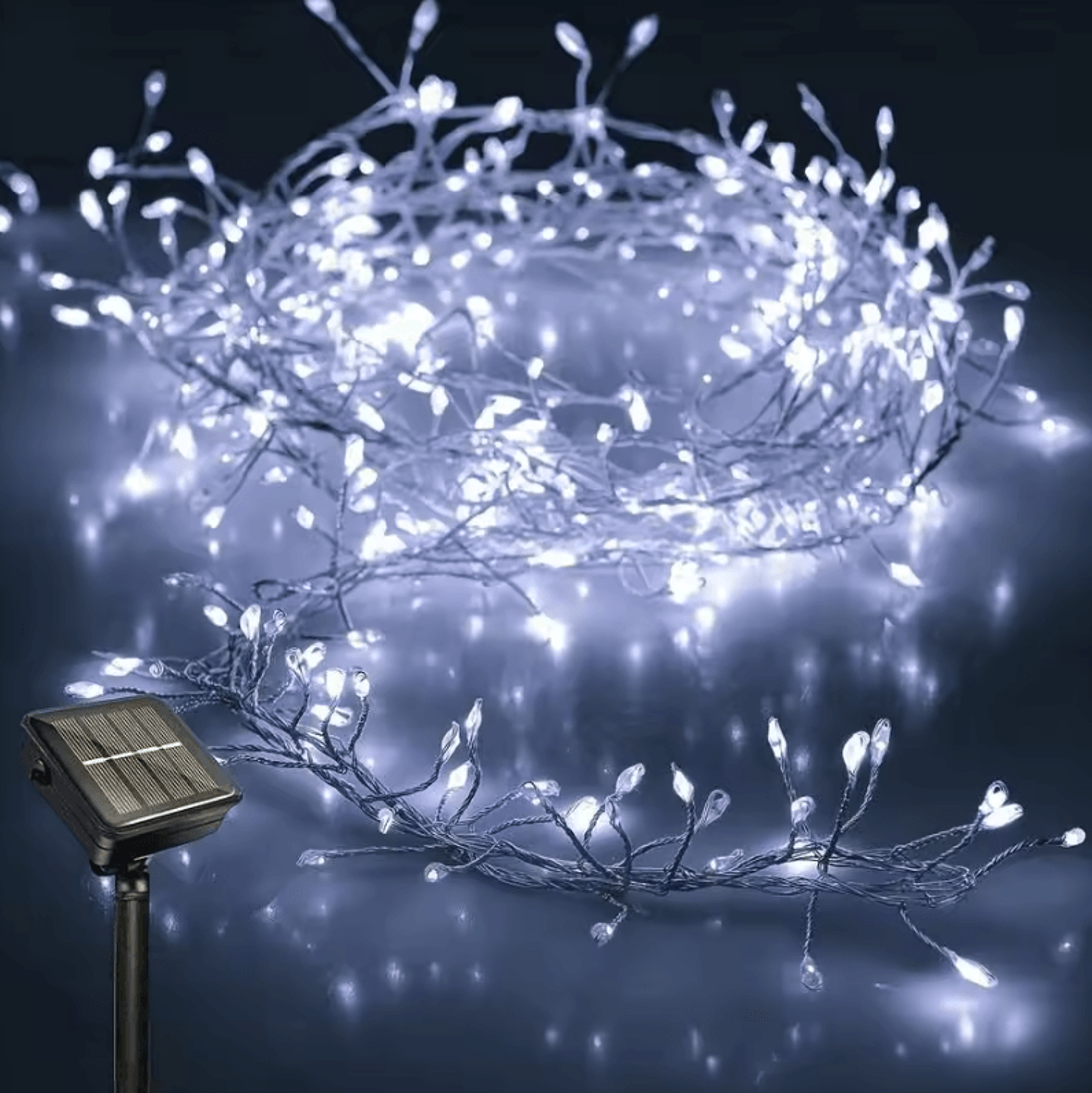 Solar Firecracker Fairy String Lights With 8 Lighting Modes 4