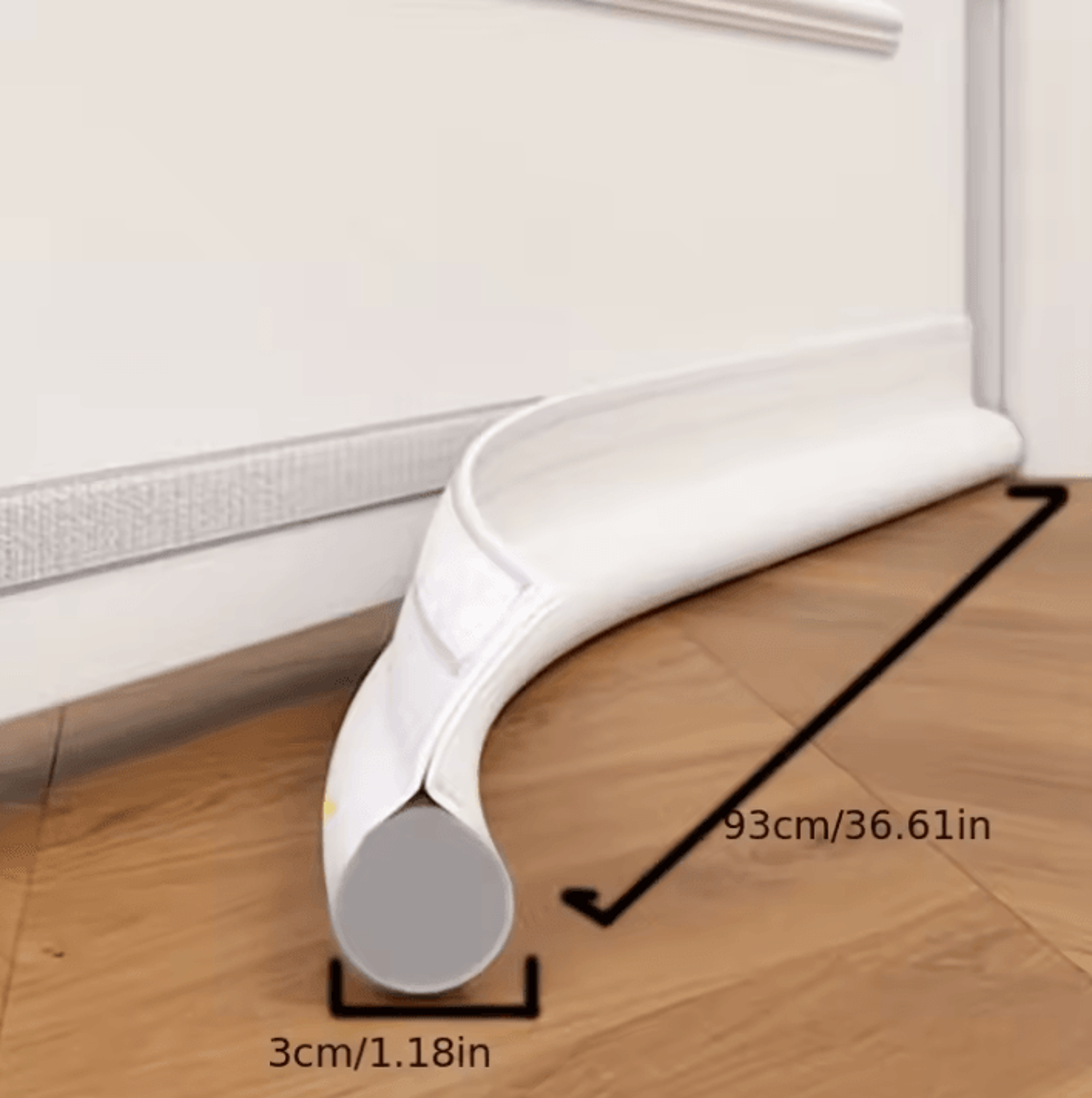 Adjustable Door Bottom Draft Stopper Seal 2
